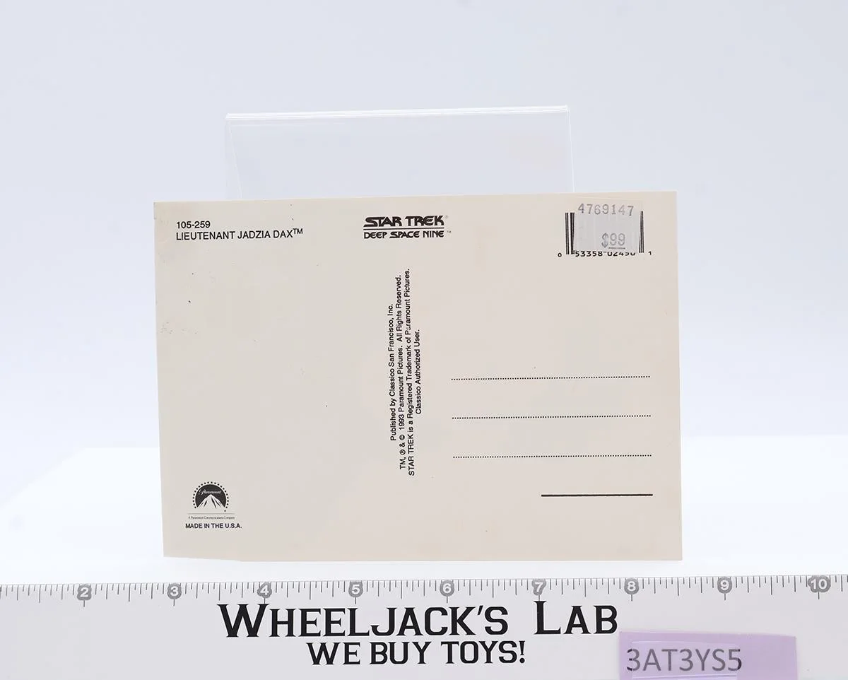 Terry Farrell — Jadzia Dax Star Trek Deep Space Nine Terry Farrell AUTOGRAPHED 4x6 Postcard, изображение 2