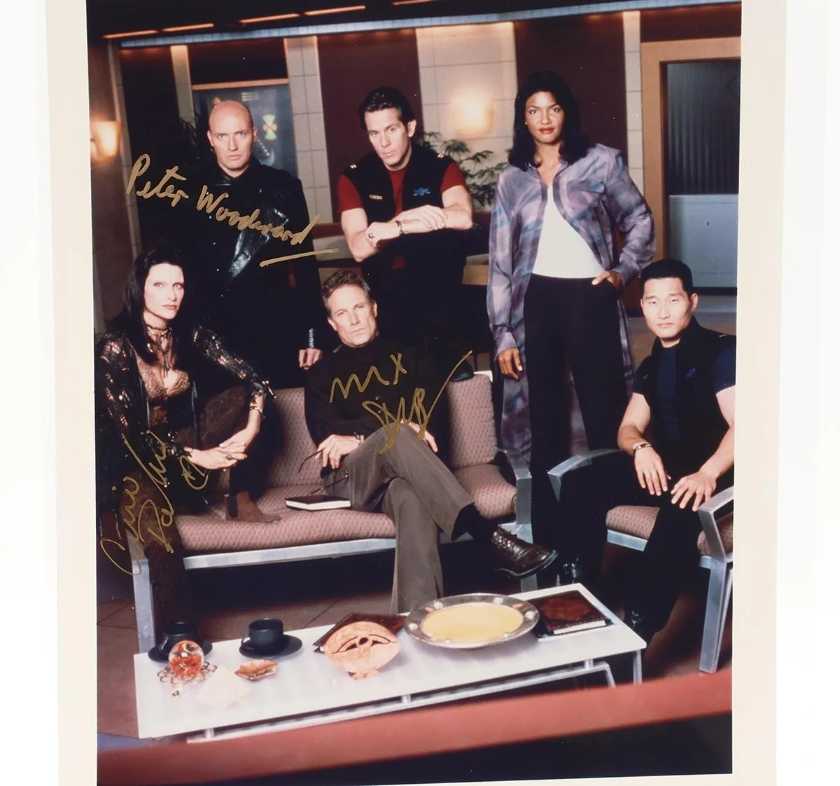 Tom Selleck — Cast of Crusade TV Show Dobro/Woodward/Brooks AUTOGRAPHED 8x10 Photograph, изображение 3