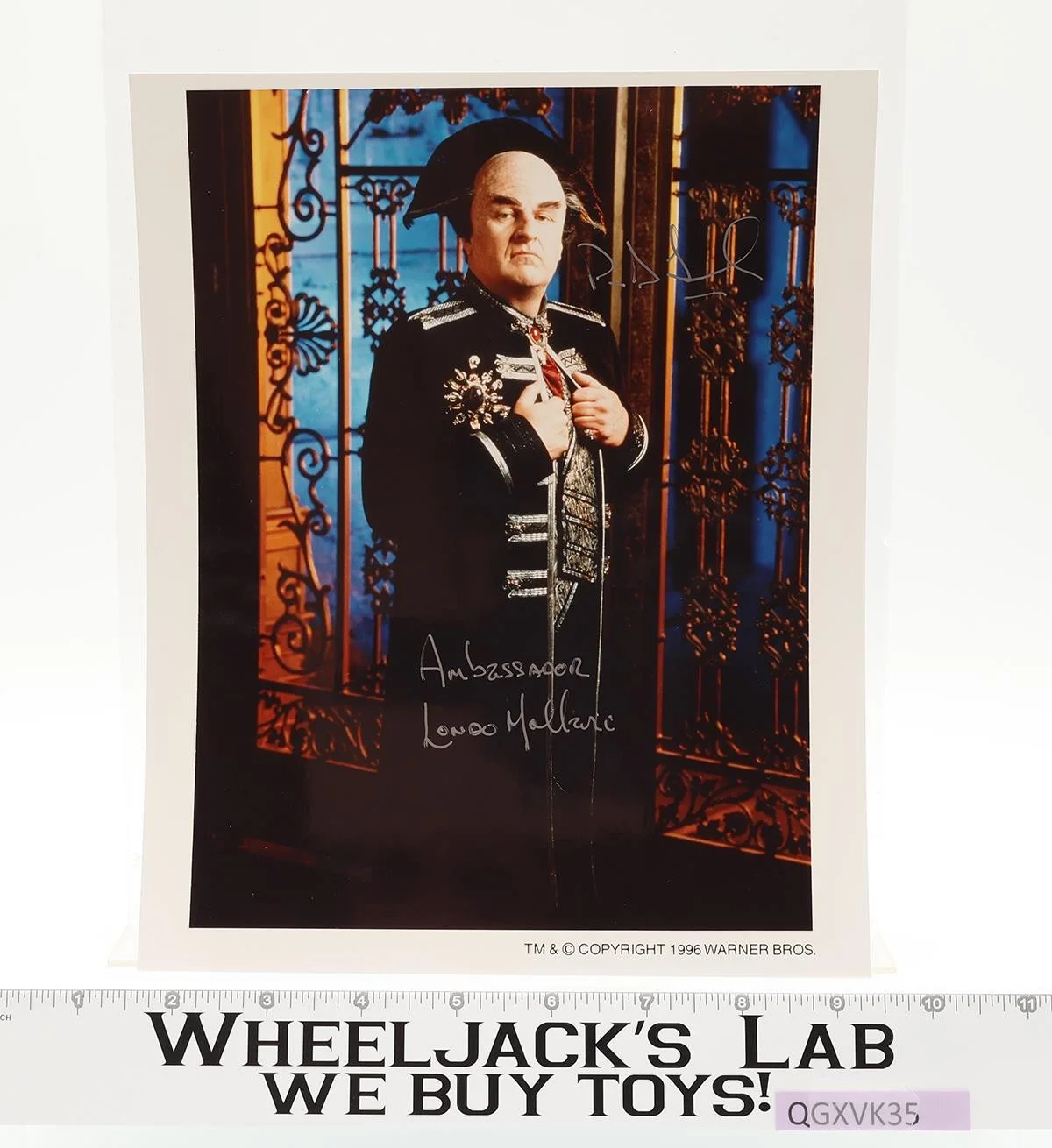 Peter Jurasik — Ambassador Londo Mollari Babylon 5 Peter Jurasik AUTOGRAPHED 8x10 Picture