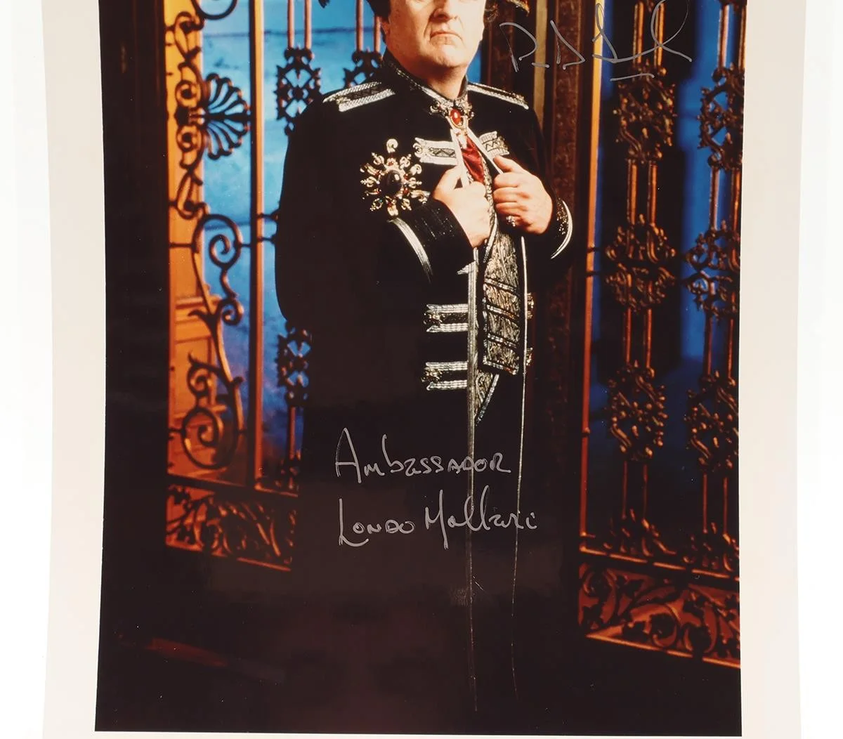 Peter Jurasik — Ambassador Londo Mollari Babylon 5 Peter Jurasik AUTOGRAPHED 8x10 Picture, изображение 3
