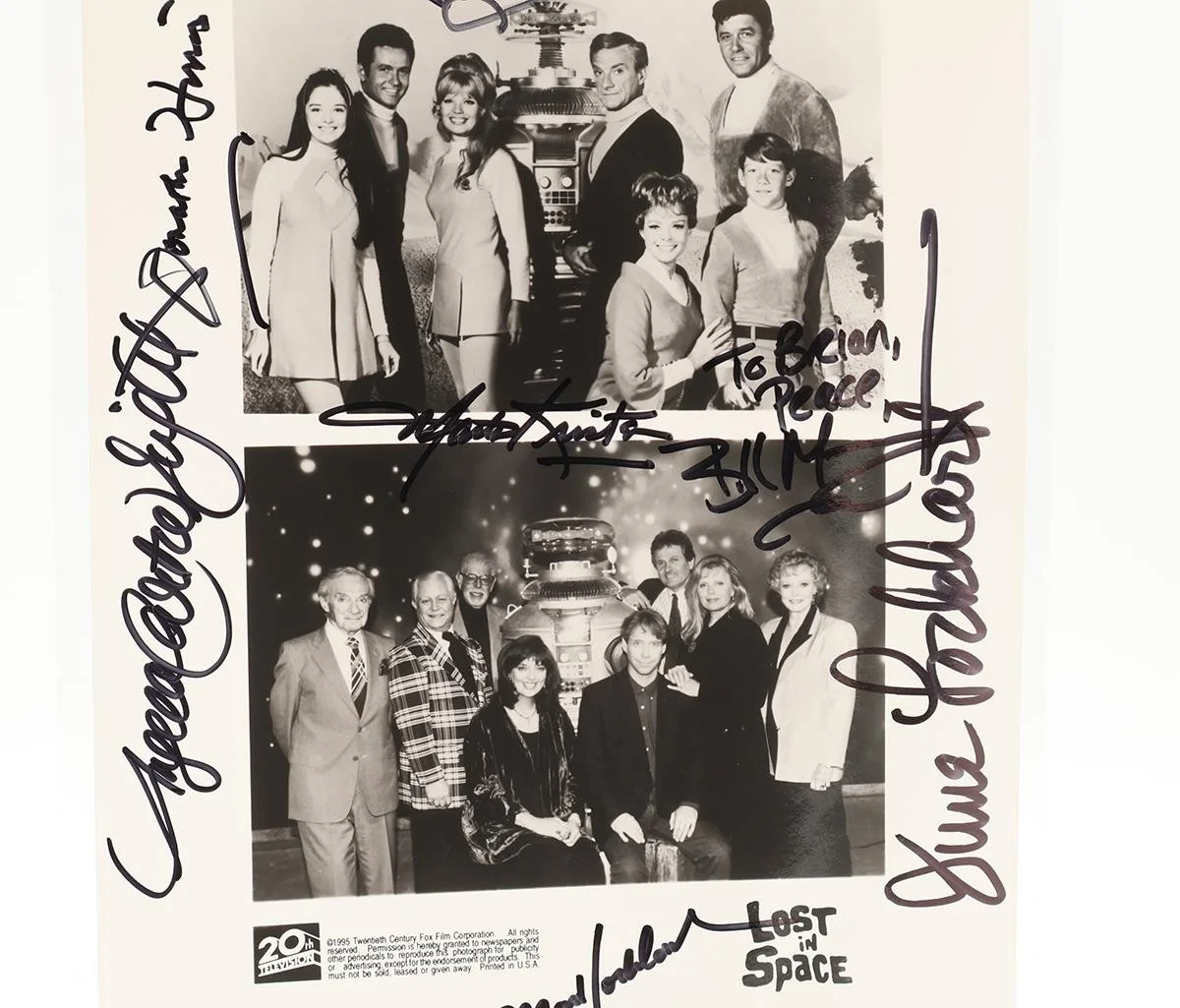 Tom Selleck — Cast of Lost in Space 7 Signatures AUTOGRAPHED 8x10 Photo, image 3