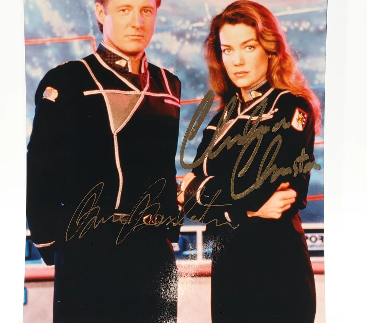 Claudia Christian — John / Susan Babylon 5 Christian / Boxleitner AUTOGRAPHED 8x10 Picture, image 3