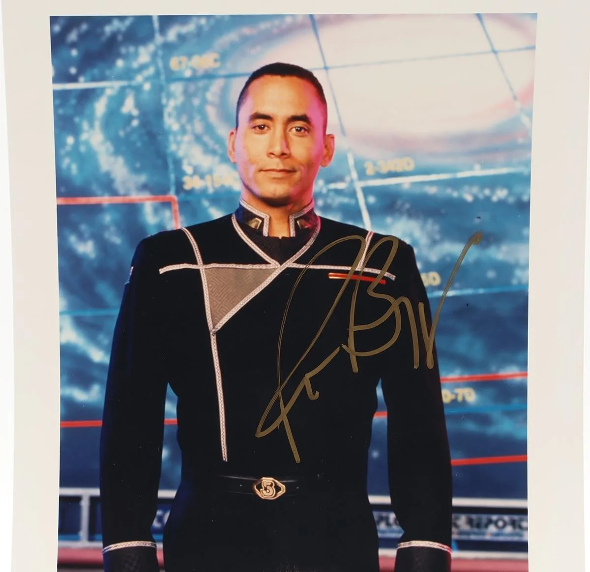 Richard Biggs — Stephen Franklin Babylon 5 Richard Biggs AUTOGRAPHED 8x10 Picture, image 3