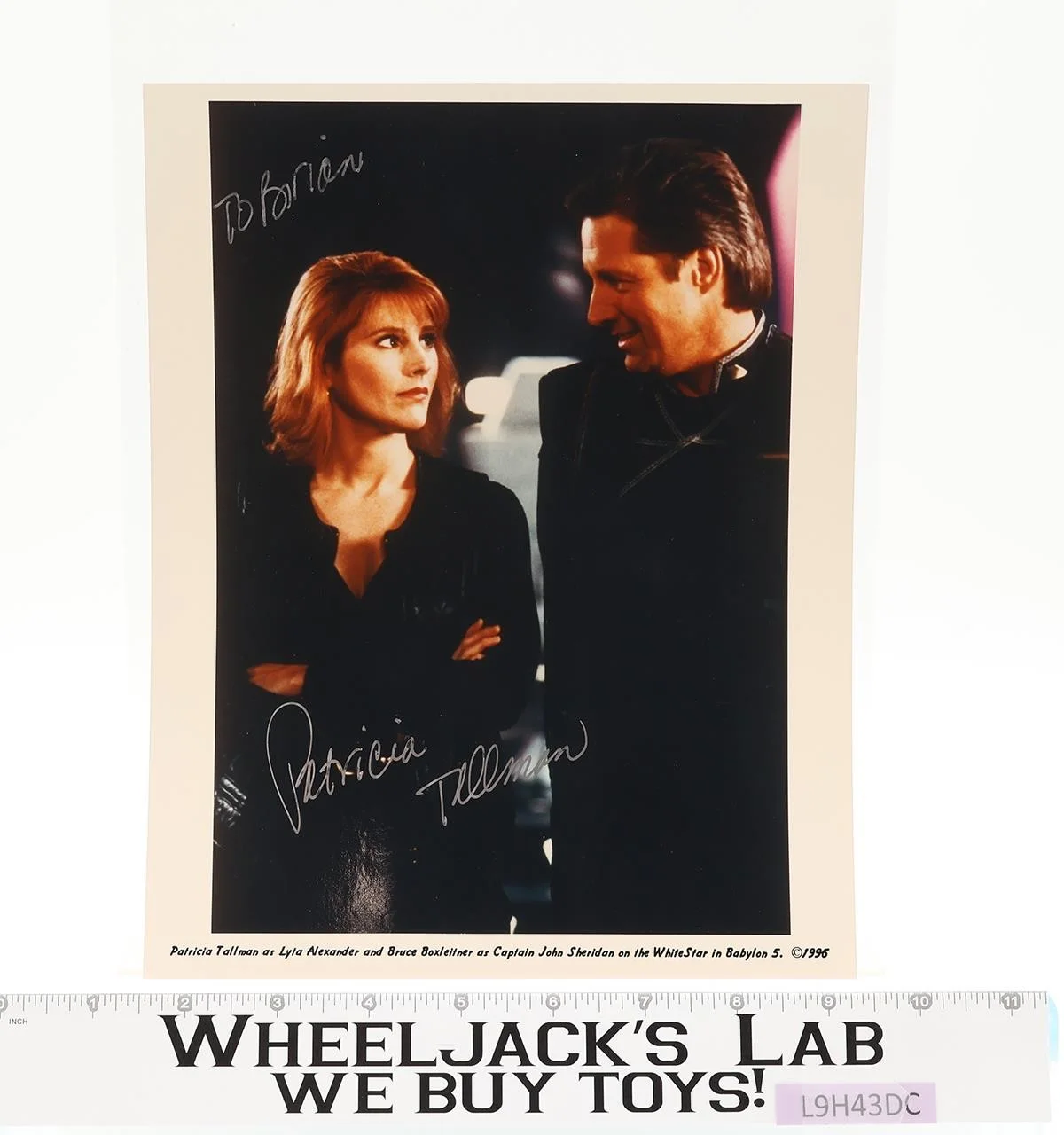 Patricia Tallman — Lyta Alexander Babylon 5 Patricia Tallman AUTOGRAPHED 8x10 Picture