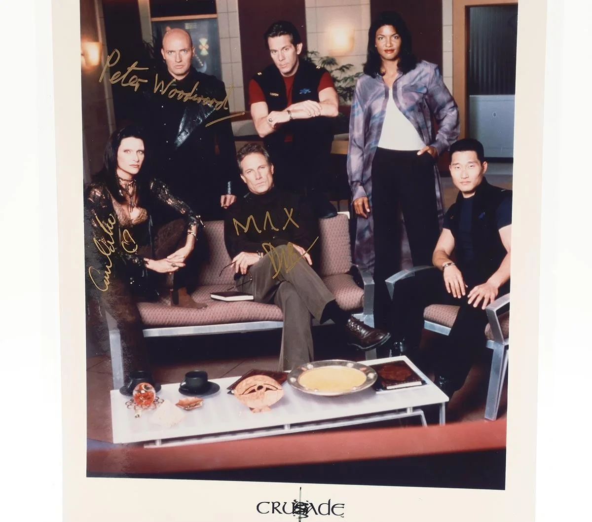 Tom Selleck — Cast of Crusade TV Show Dobro/Woodward/Brooks AUTOGRAPHED 8x10 Photograph, изображение 3