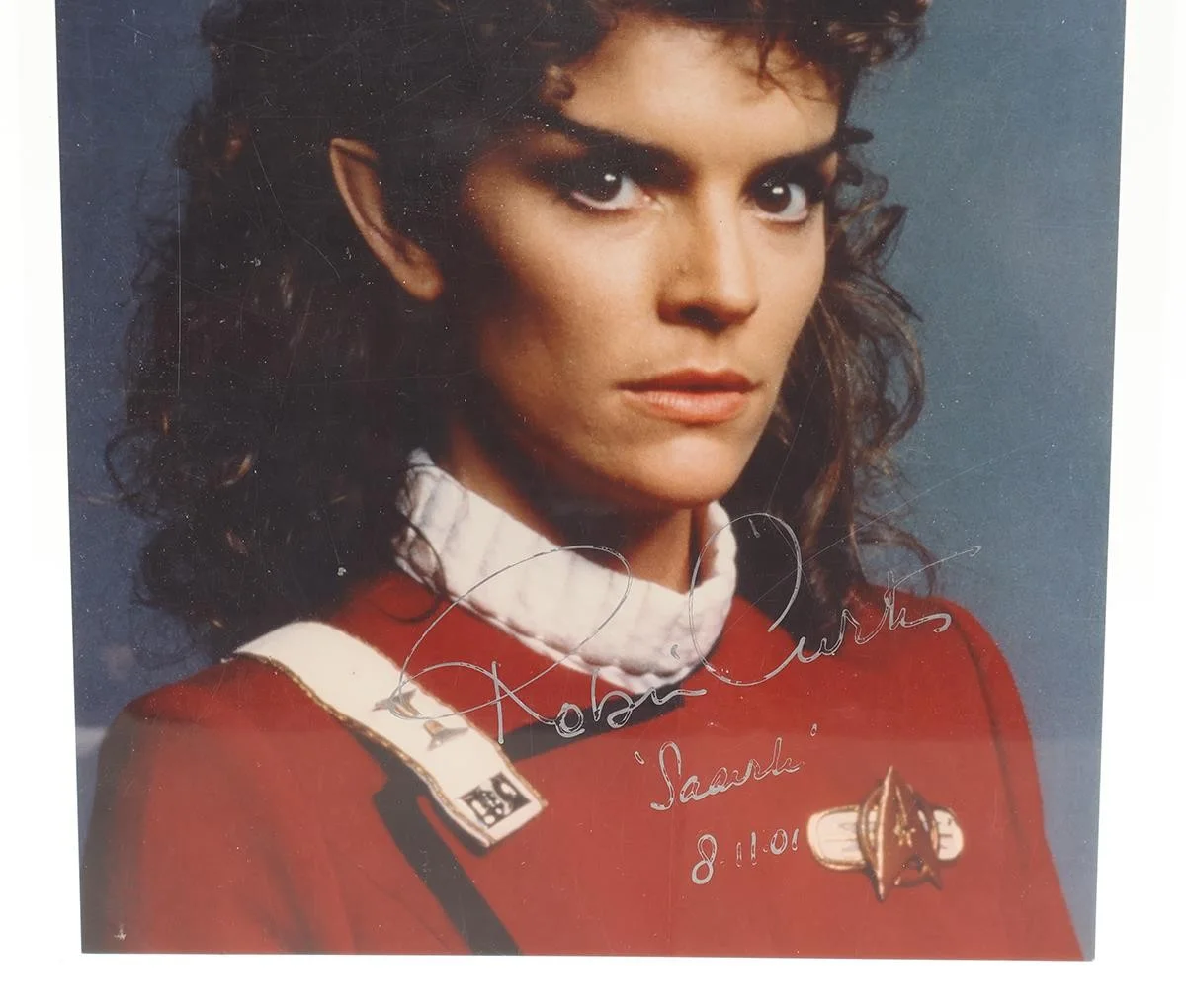 Robin Curtis — Lieutenant Saavik Star Trek Robin Curtis AUTOGRAPHED 8x10 Picture, image 3