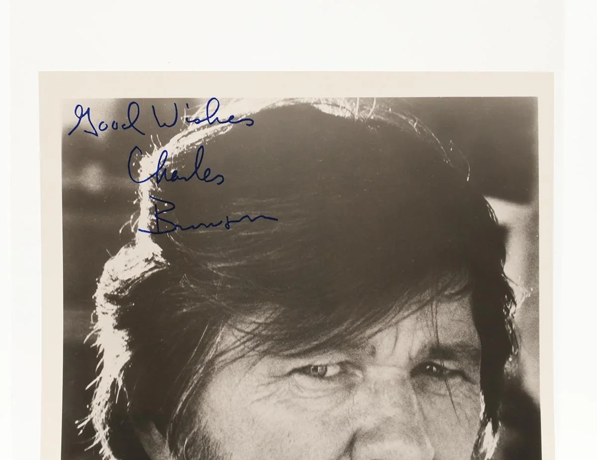 Charles Bronson — Paul Kersey Death Wish Charles Bronson AUTOGRAPHED 8x10 Photo, image 3