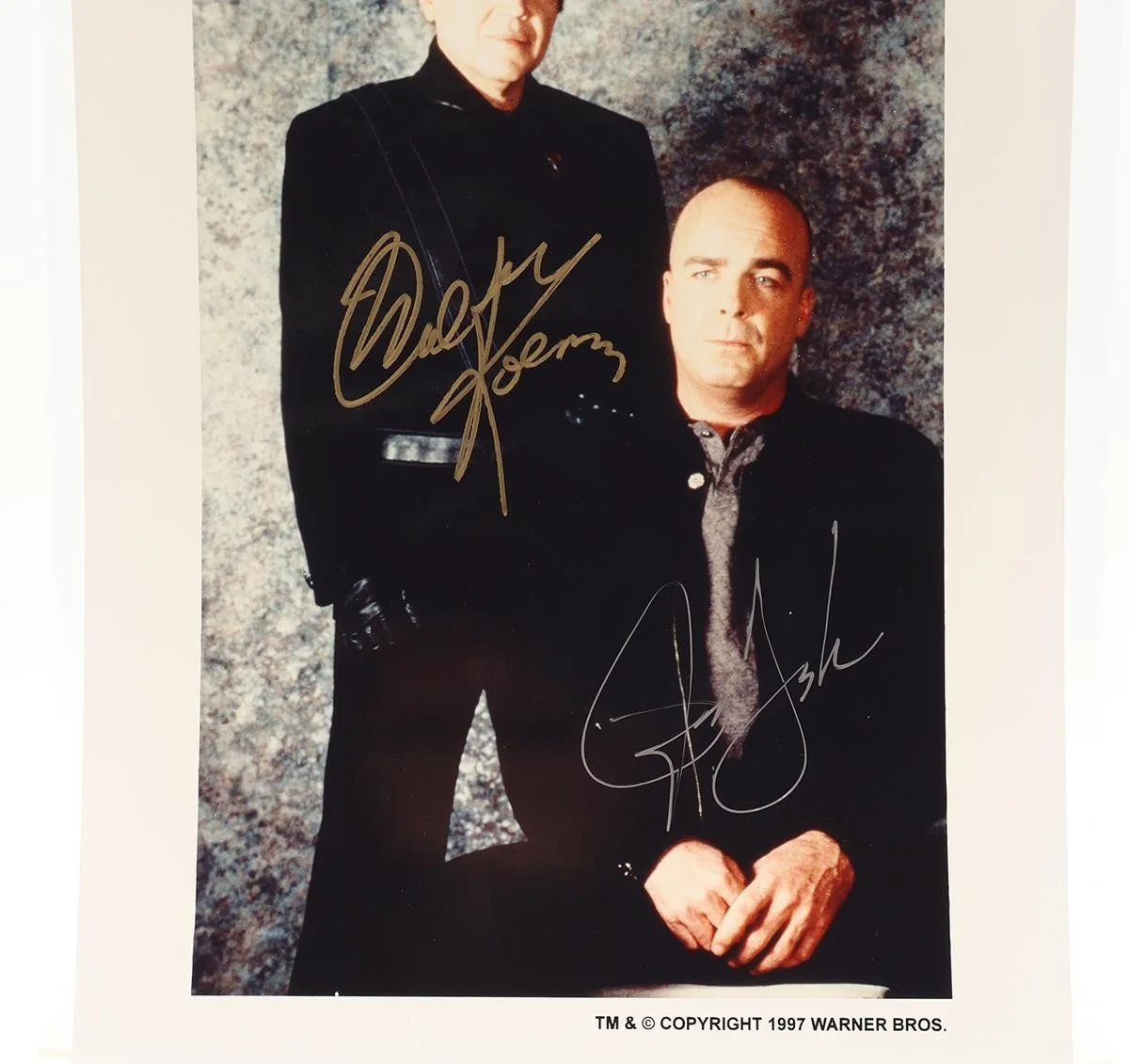 Walter Koenig — Alfred Bester / Michael Garibaldi Babylon 5 Doyle/Koenig AUTOGRAPHED 8x10 Photo, изображение 3