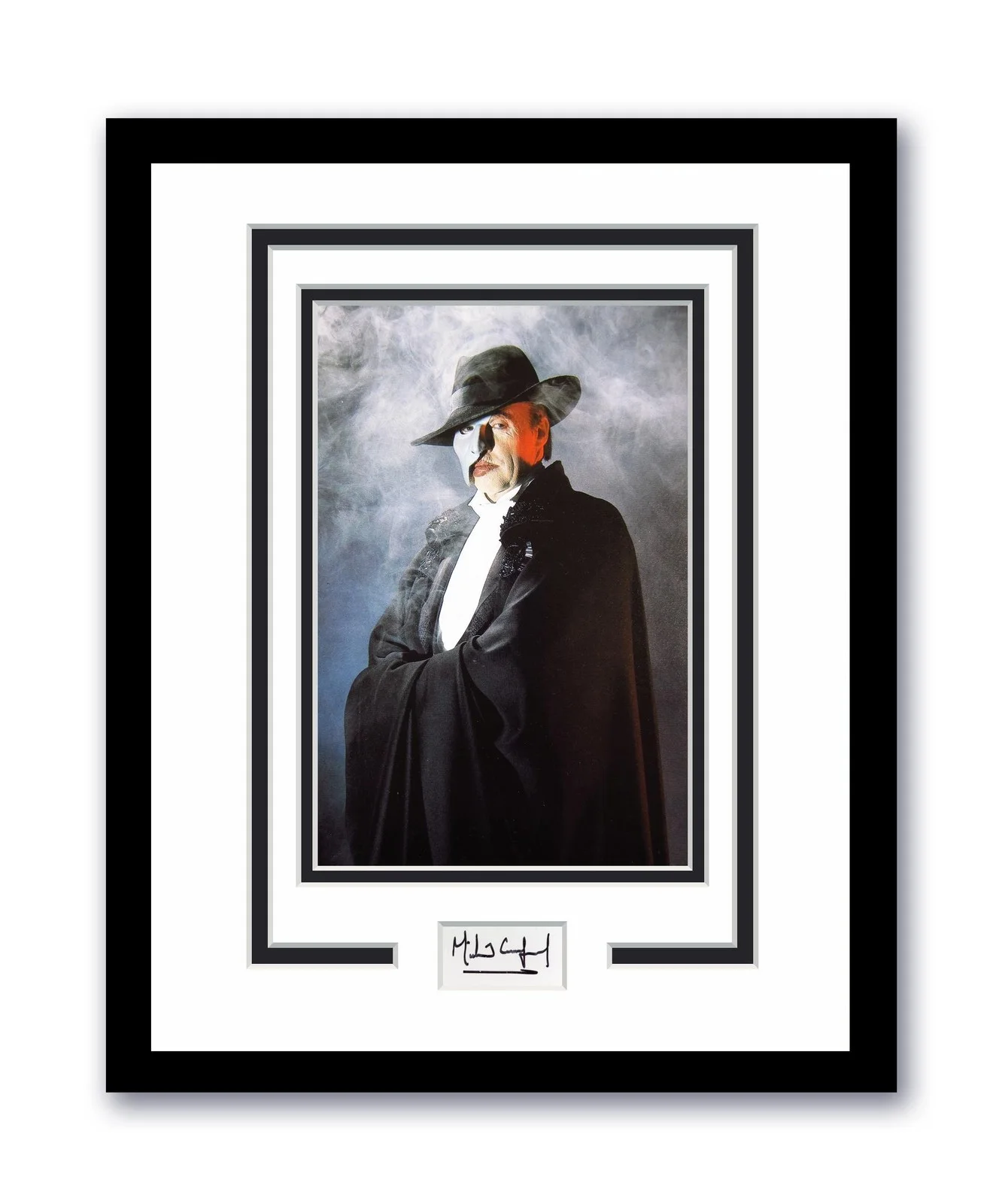 Michael Crawford — Phantom of the Opera Michael Crawford Autographed Signed 11x14 Framed Photo ACOA