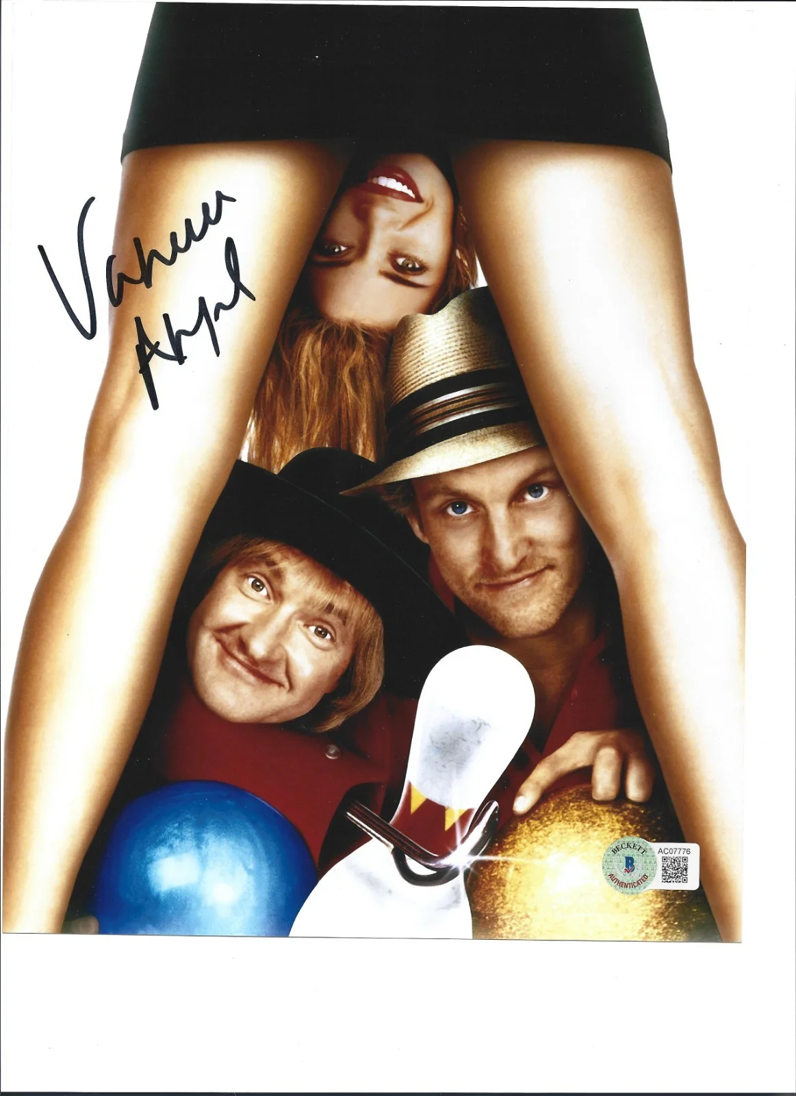 Vanessa Angel — Vanessa Angel signed 8 x 10 Kingpin color photo Beckett auth