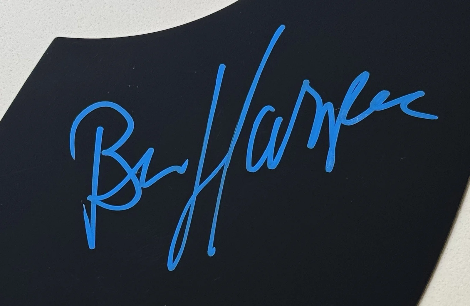 Ben Harper Autograph Signed Acoustic Guitar Pickguard with Beckett COA, image 2