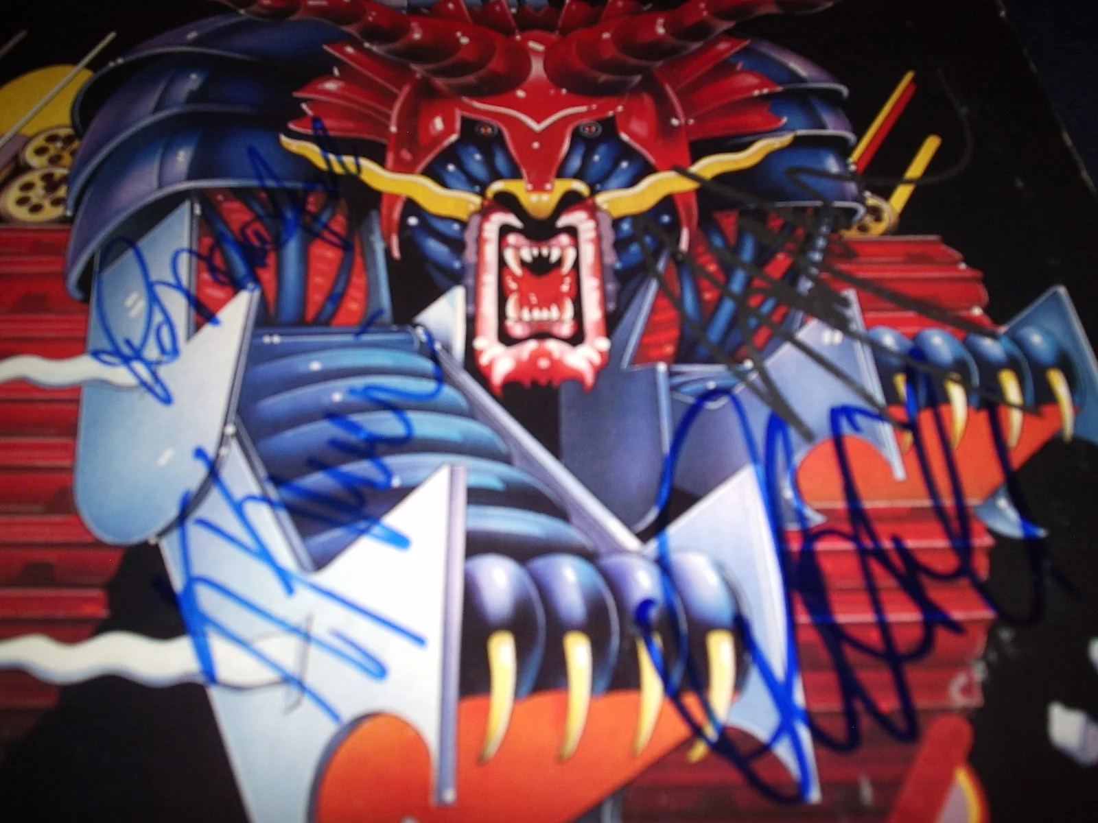 JUDAS PRIEST SIGNED RECORD "DEFENDERS OF THE FAITH" 4 MEMBERS XRARE! L@@K PROOF!, изображение 3