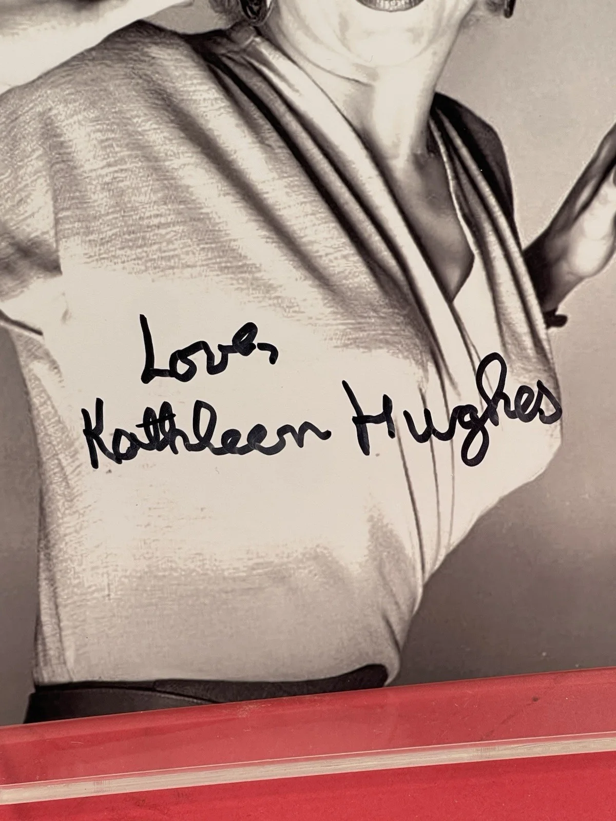 Kathleen Hughes (RIP 2025) Signed 8x10 JSA Certified Authentic (#2), image 2