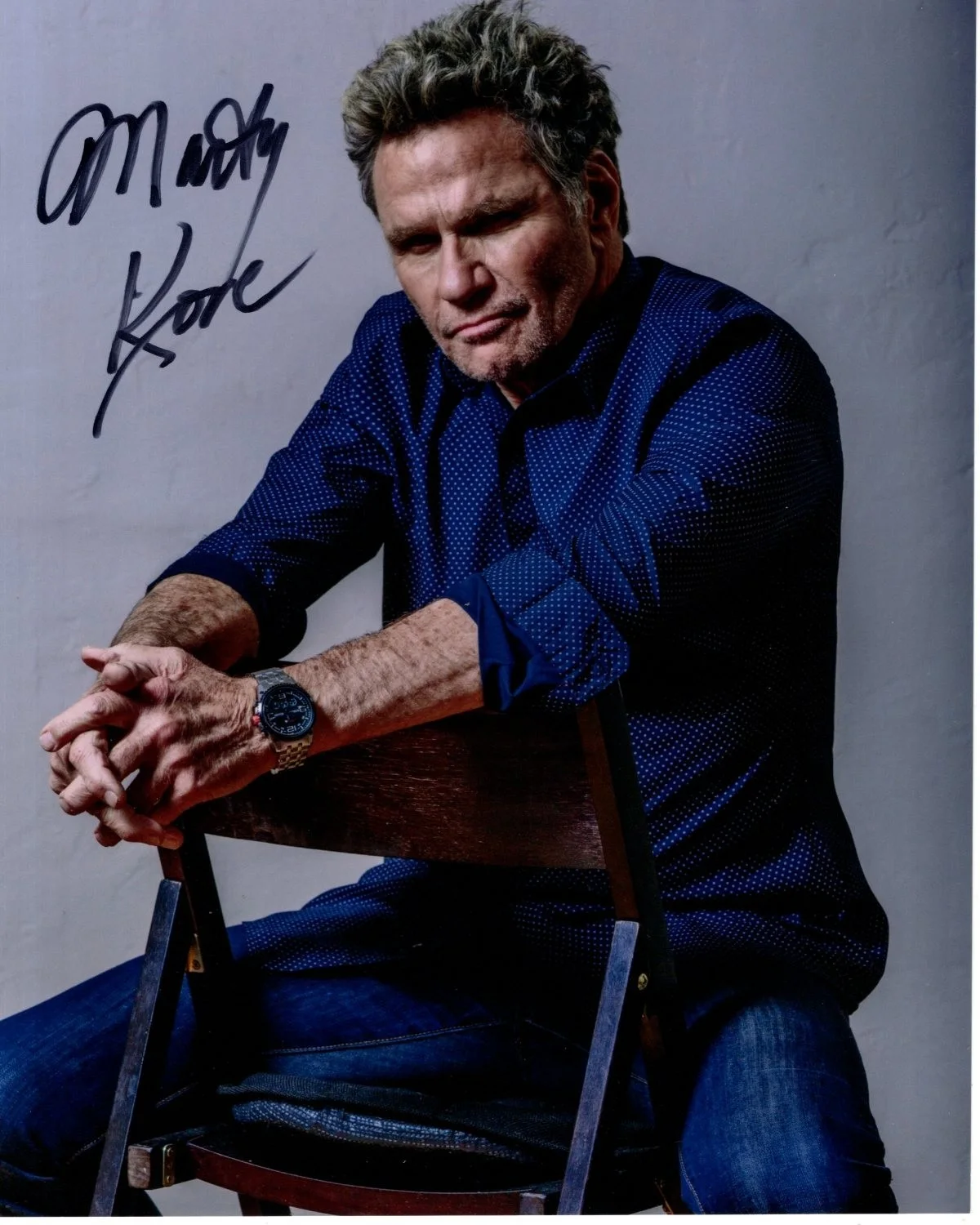 Martin Kove — MARTIN KOVE Signed Autographed 8x10 Photo
