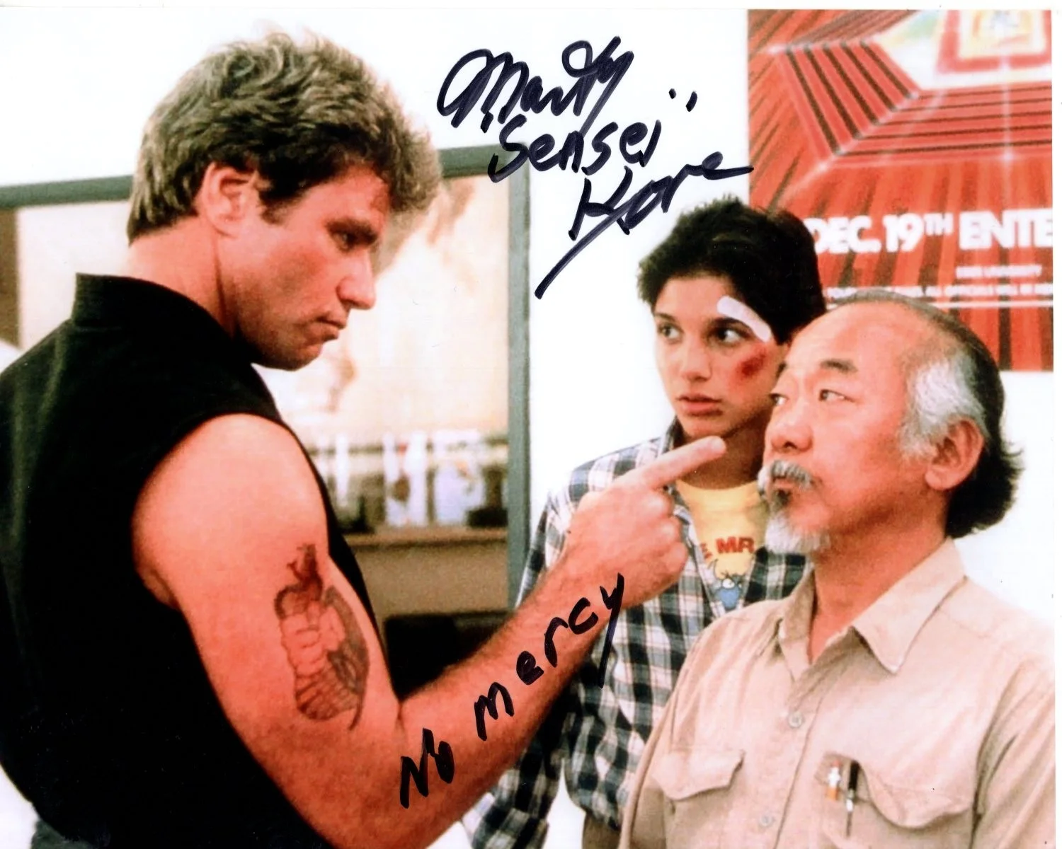 Martin Kove — MARTIN KOVE Signed Autographed 8x10 THE KARATE KID JOHN KREESE Photo