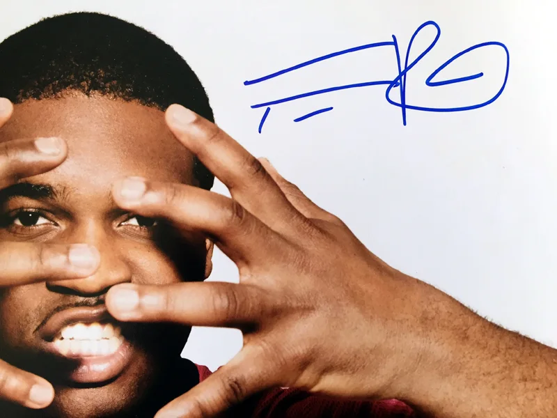 A$AP ASAP FERG SIGNED AUTOGRAPHED 11x14 PHOTO ALWAYS STRIVE AND PROSPER PSA/DNA, image 2