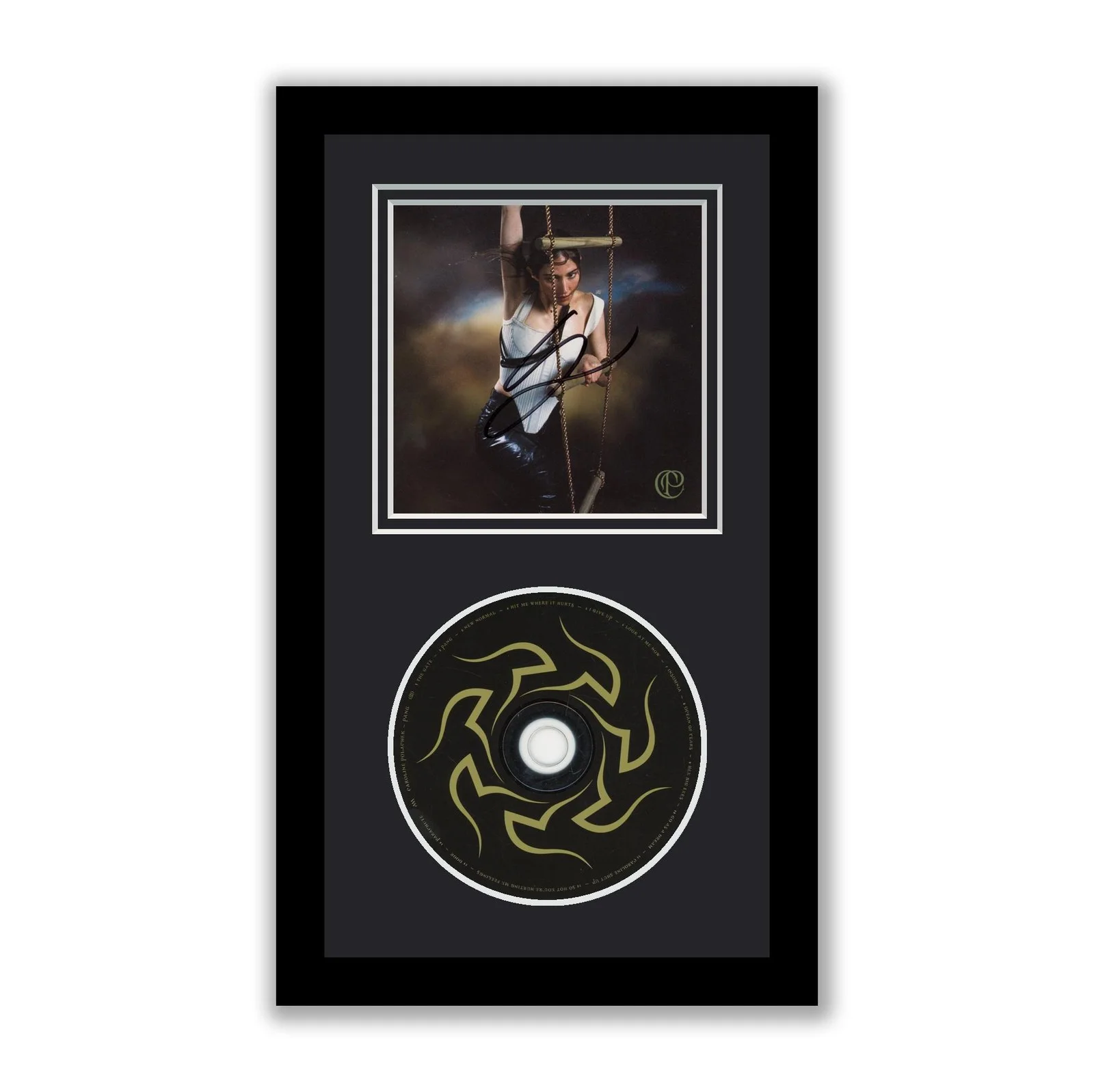 Caroline Polachek — Caroline Polachek Autograph Signed Framed CD Desire I Want to Turn Into You ACOA