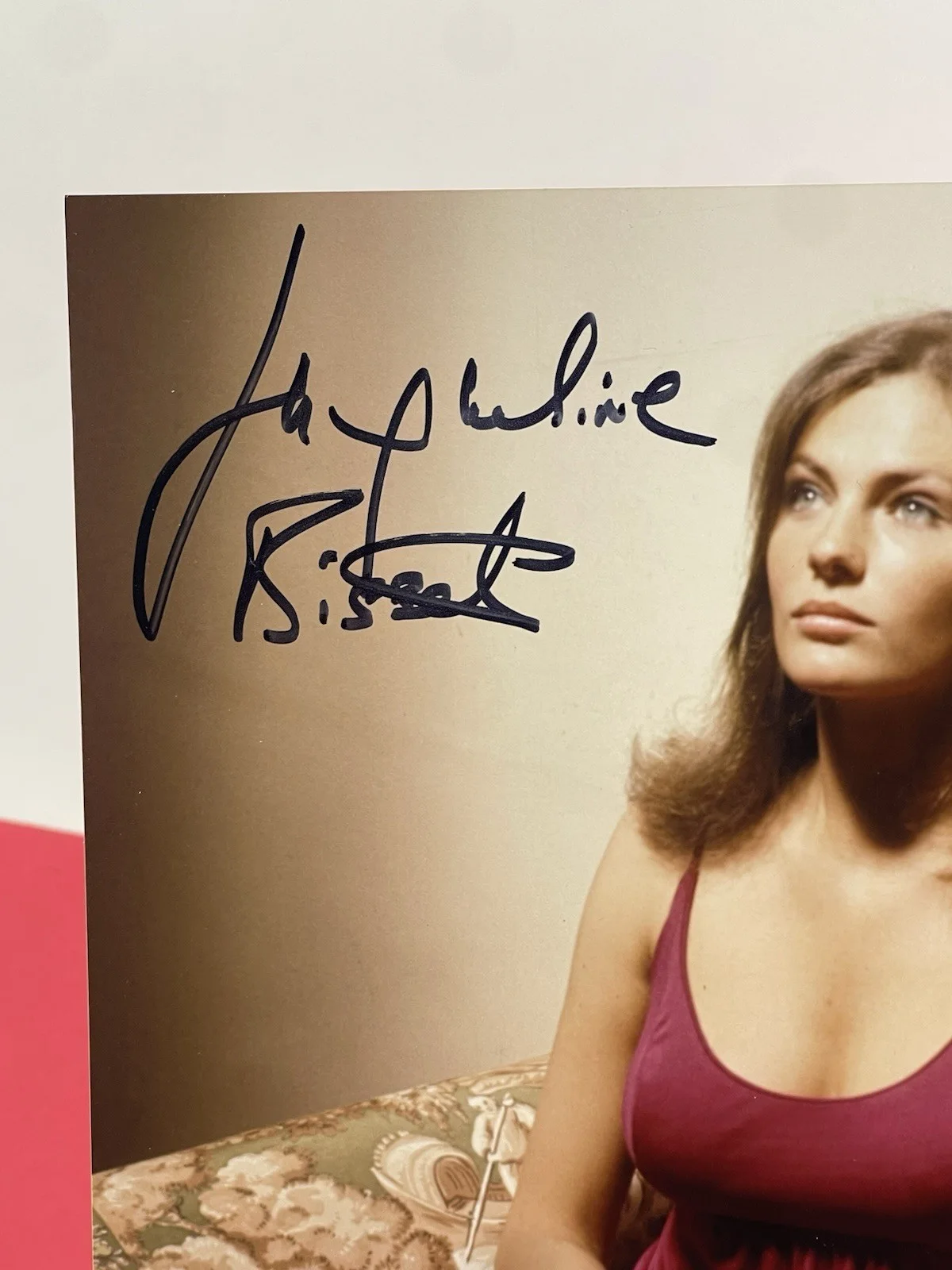 Jaqueline Bissett — Jaqueline Bissett (#1) Signed 8x10 JSA Certified Authentic, image 2
