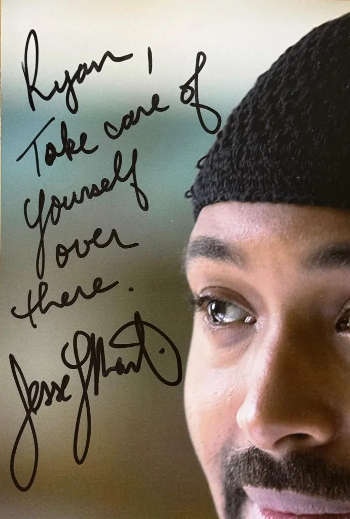 Jesse L. Martin — Jesse L Martin Law and Order RENT Autographed Signed 8x10 Photo "Ryan", image 2