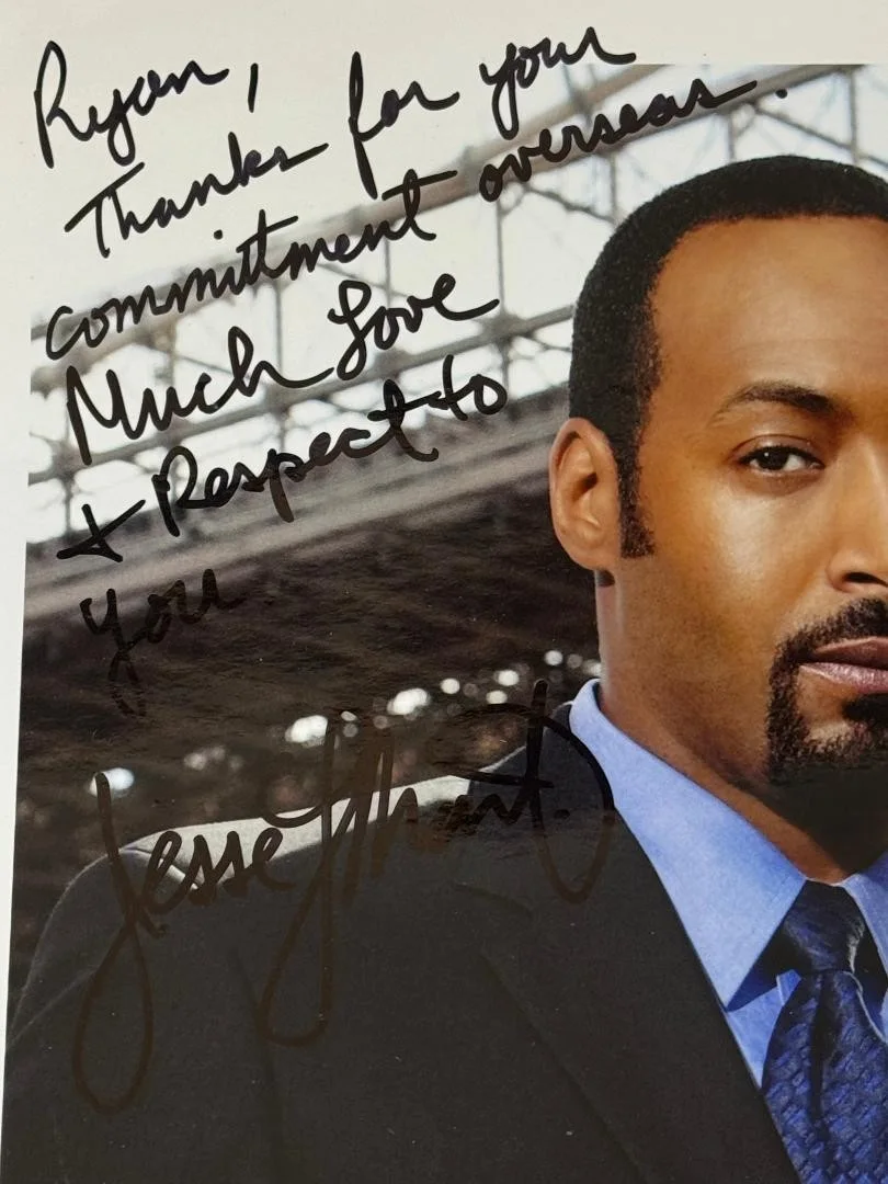Jesse L. Martin — Jesse L Martin Law and Order Autographed Signed 8x10 Photo "Ryan", изображение 2