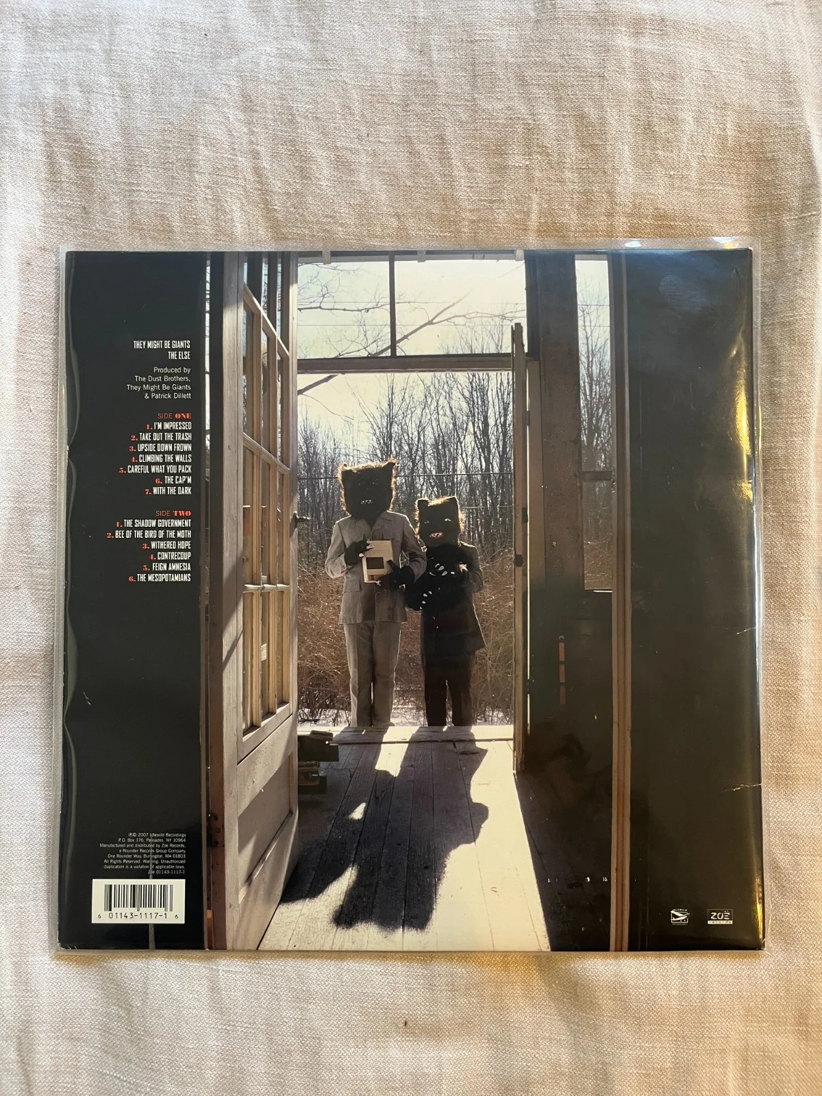 THEY MIGHT BE GIANTS - THE ELSE - FULLY SIGNED AUTOGRAPHED (Record LP Album), image 4