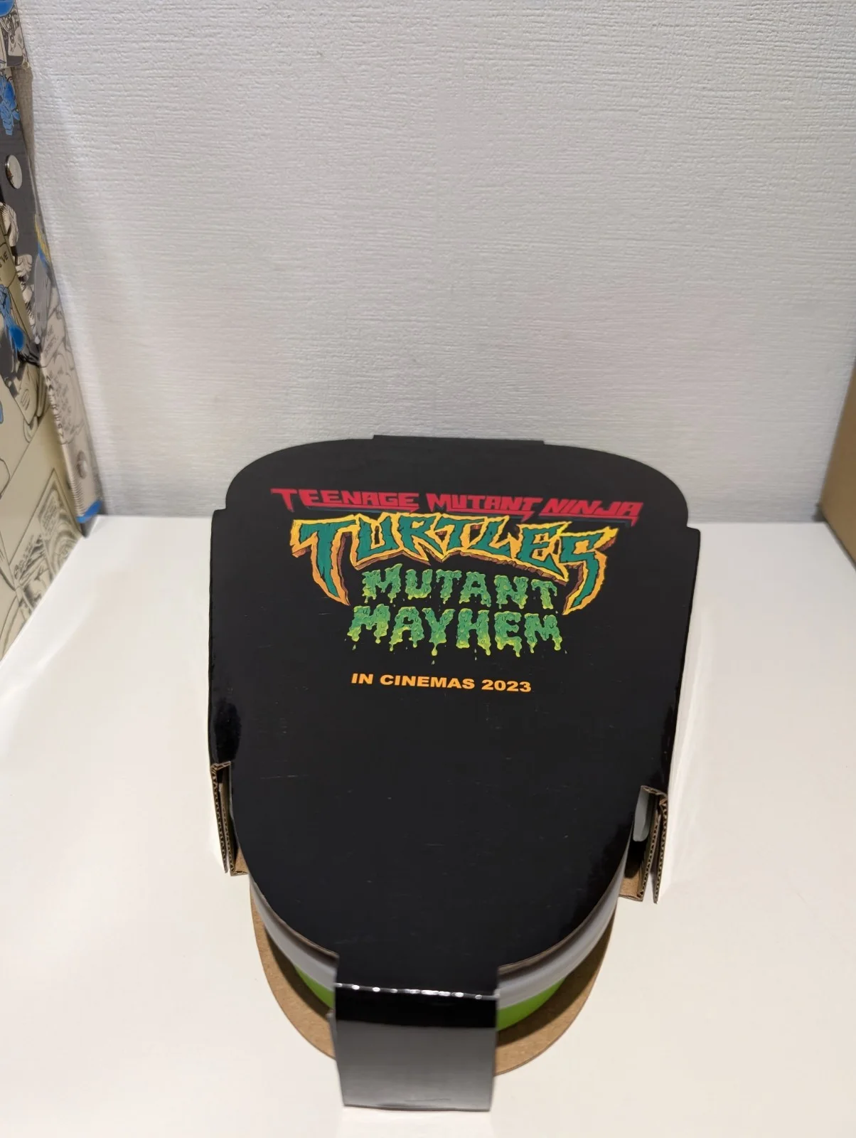 Teenage Mutant Ninja Turtles Mutant Mayhem Movie Promo Pizza Box NEW Lunch TMNT, изображение 3