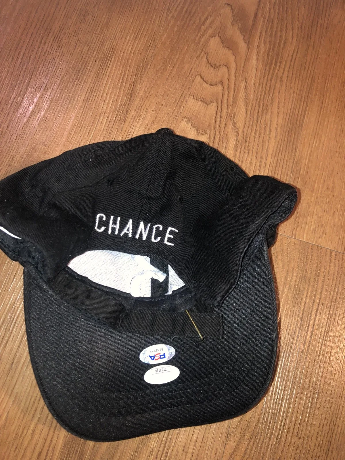 Chance The Rapper 10 Day Acid Rap Coloring Book Signed 3 Hat JSA RSA RARE, изображение 2