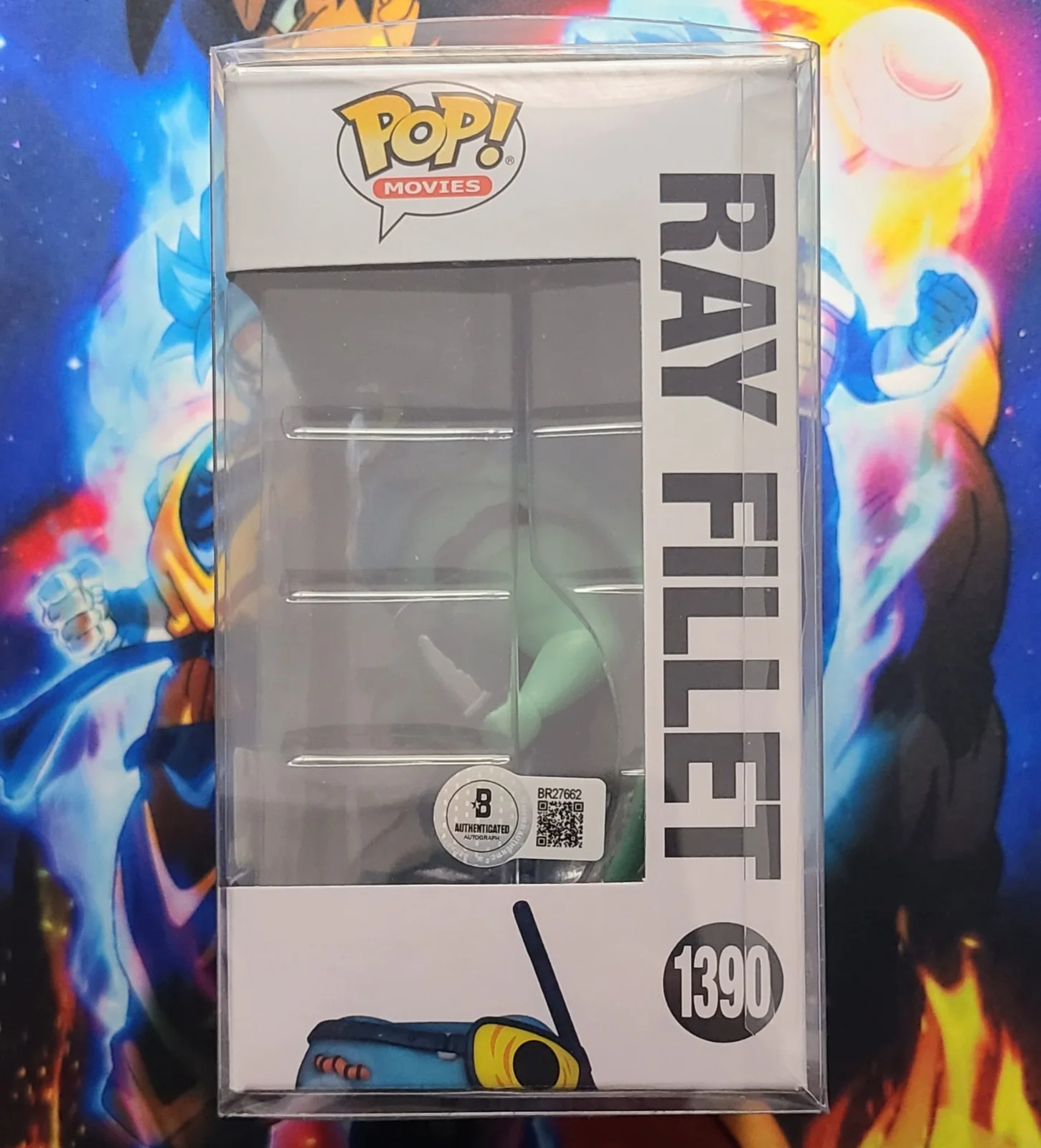 POST MALONE SIGNED TEENAGE MUTANT NINJA TURTLES RAY FILLET POP FUNKO BECKETT COA, изображение 4