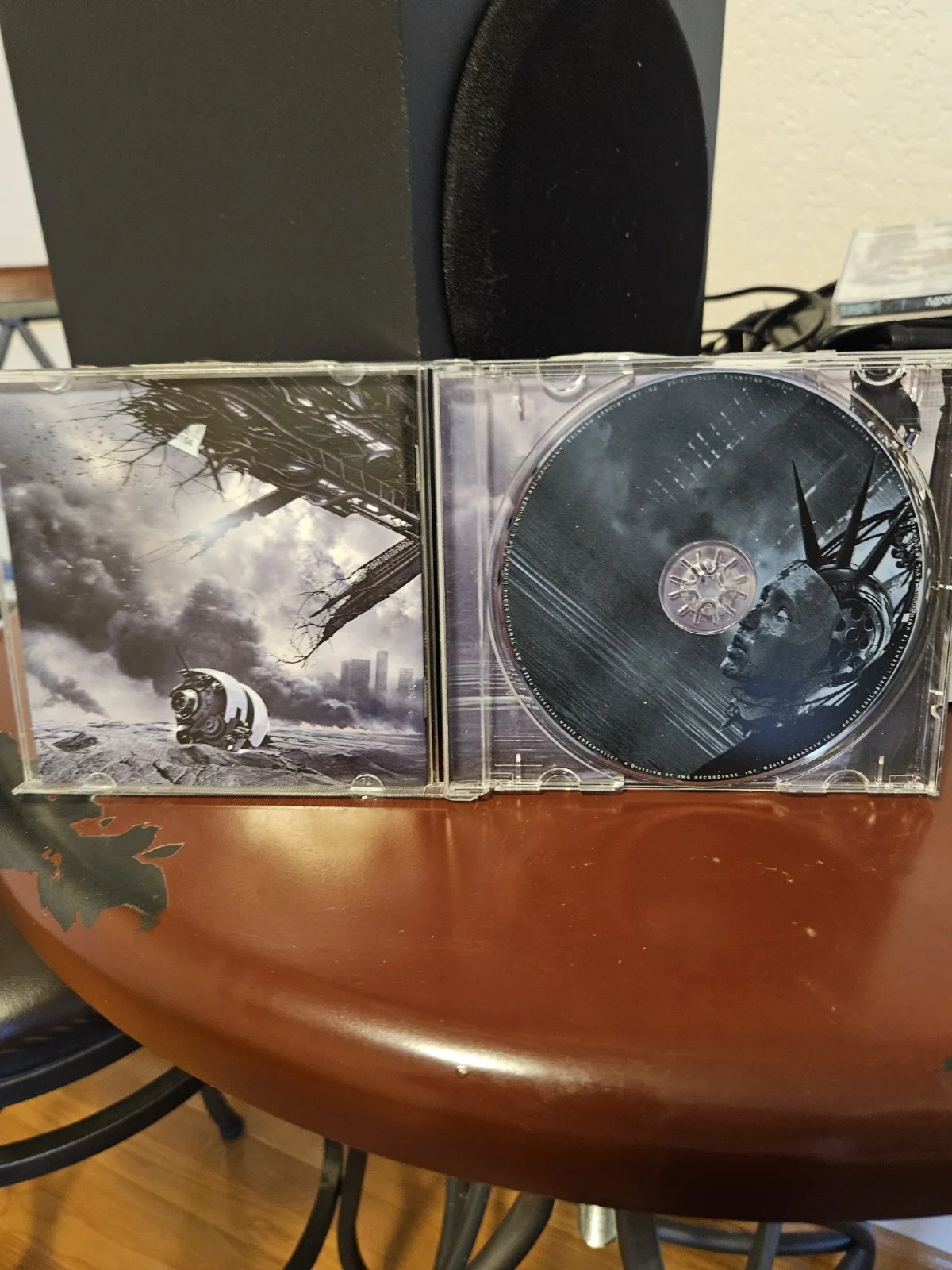 Rare! Dystopia by MEGADETH Signed Autographed CD by All Members! David Mustaine, image 2
