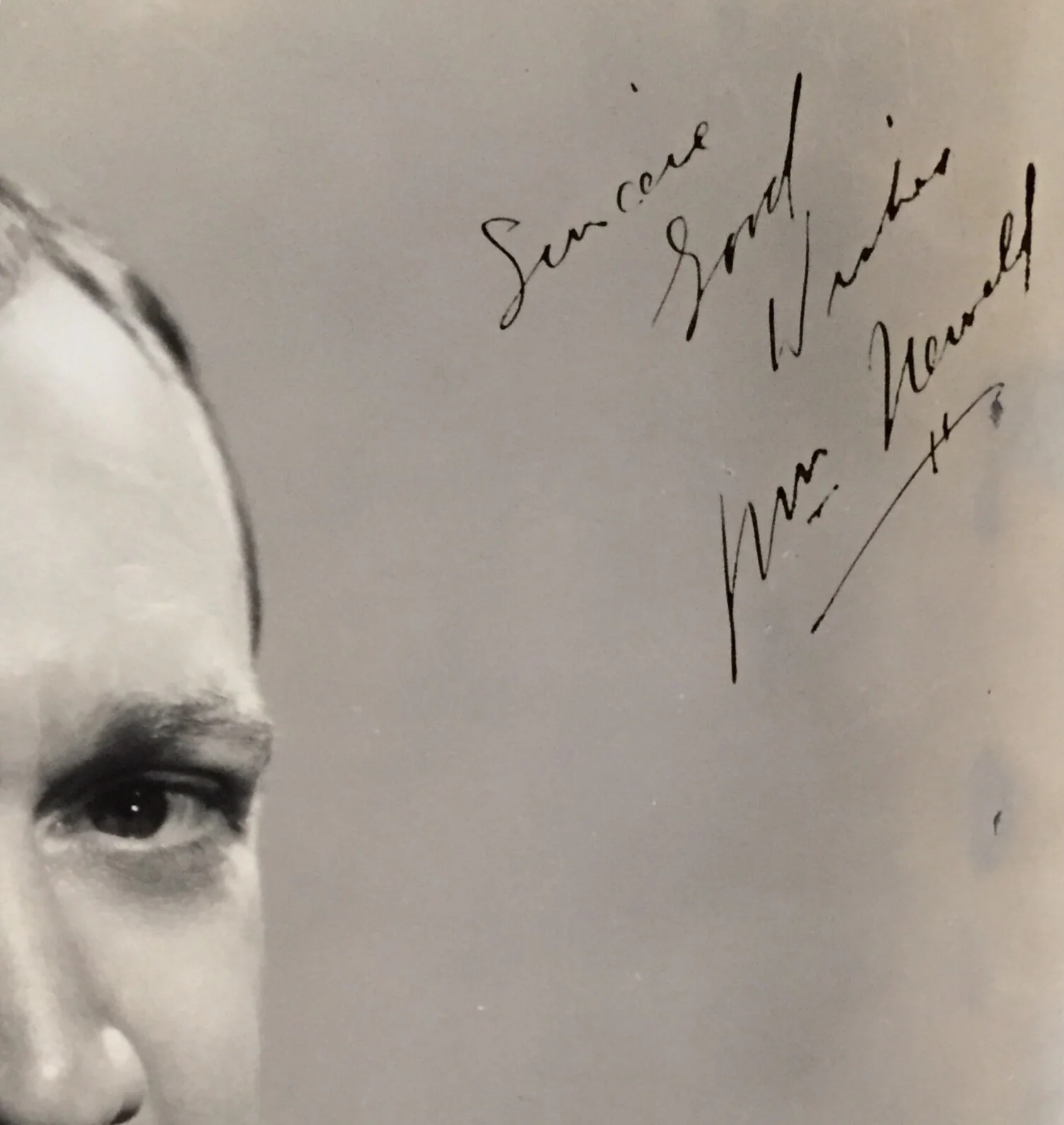 WILLIAM NEWELL SIGNED Photo-Our Gang Alfalfa Dad-B.Wilder-Marx Bros-Harlow-Capra, изображение 2