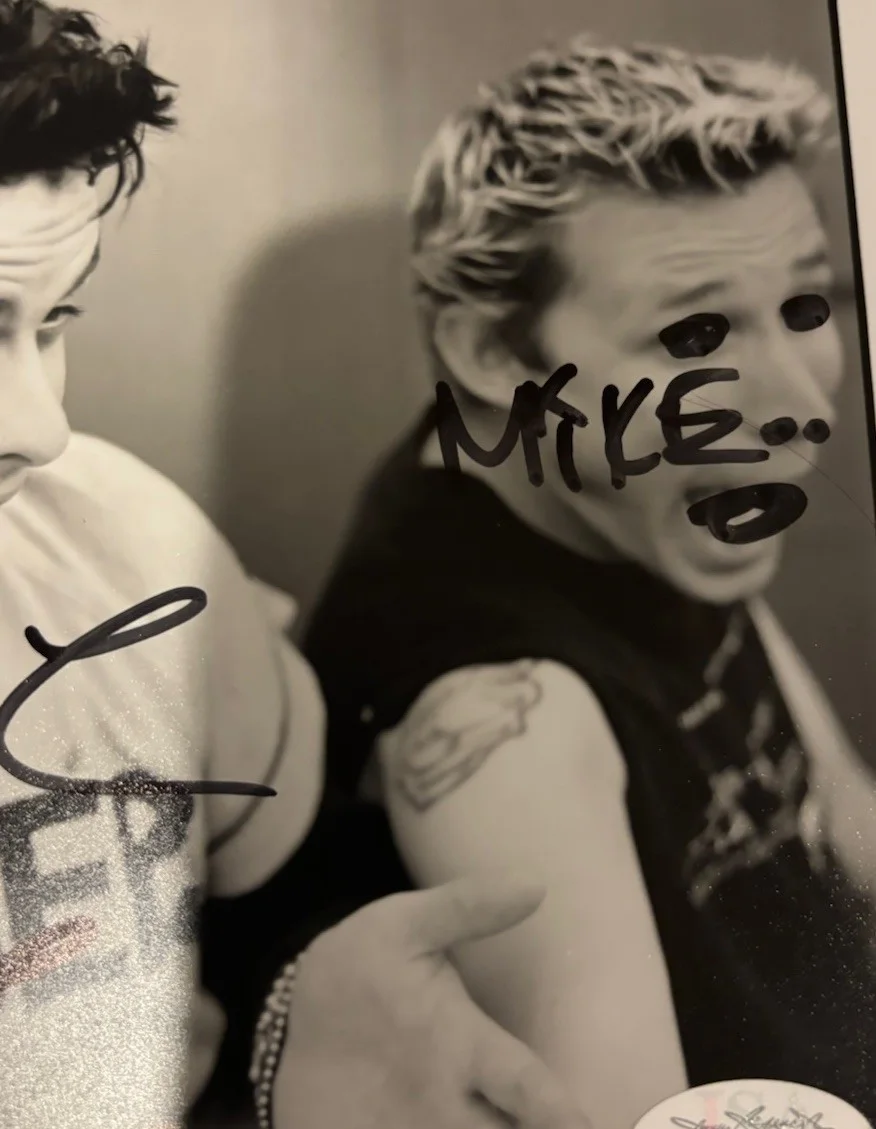GREEN DAY Signed PROMO PRESS PHOTO JSA COA Band 8x1o autograph *FULL BAND*, изображение 3