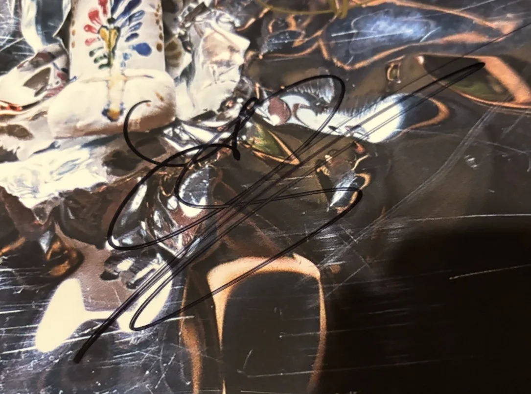 MODEL/ACTRIZ DOGSBODY SIGNED VINYL LP RECORD album Full Band autograph, image 2
