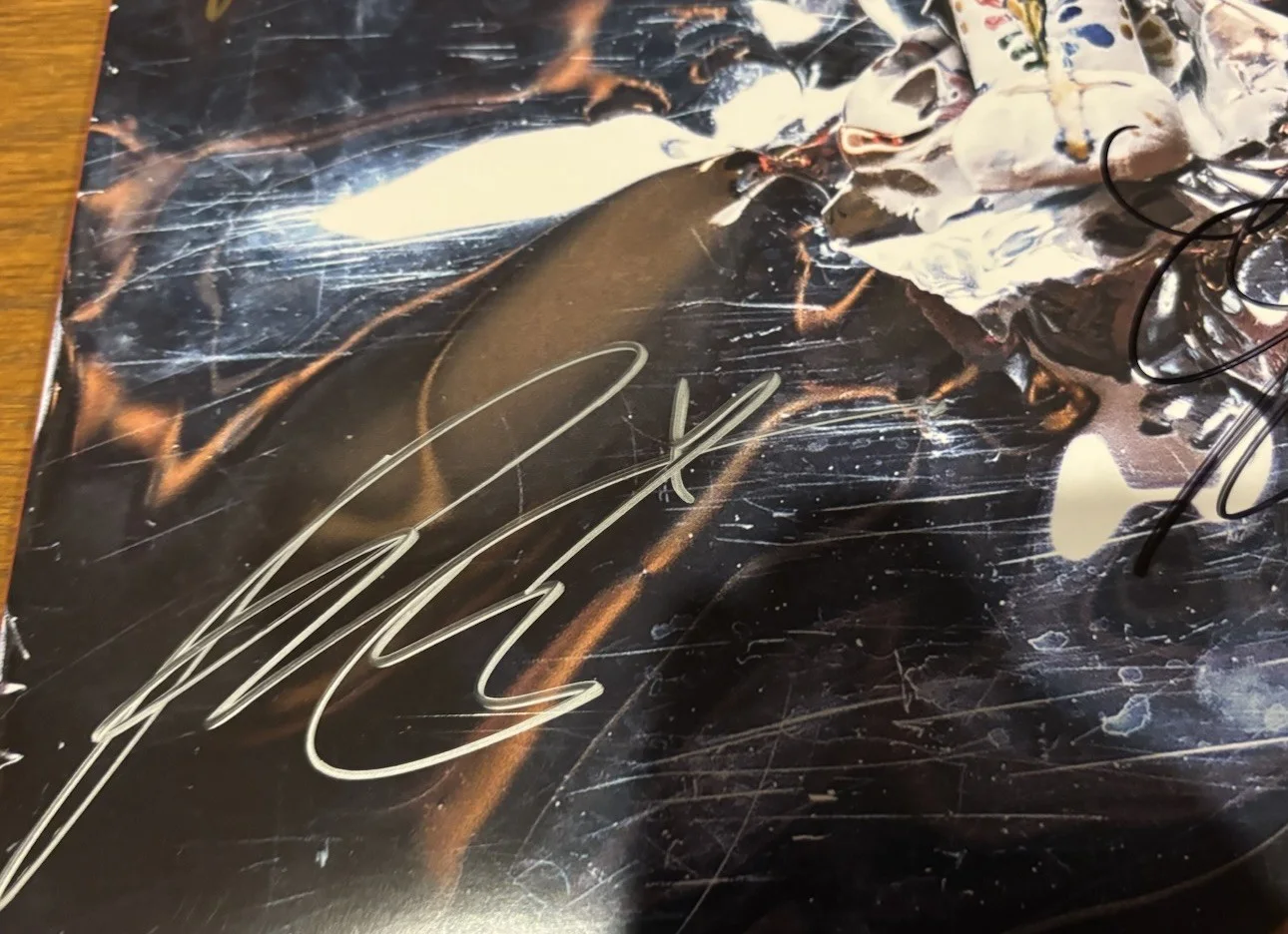 MODEL/ACTRIZ DOGSBODY SIGNED VINYL LP RECORD album Full Band autograph, image 3