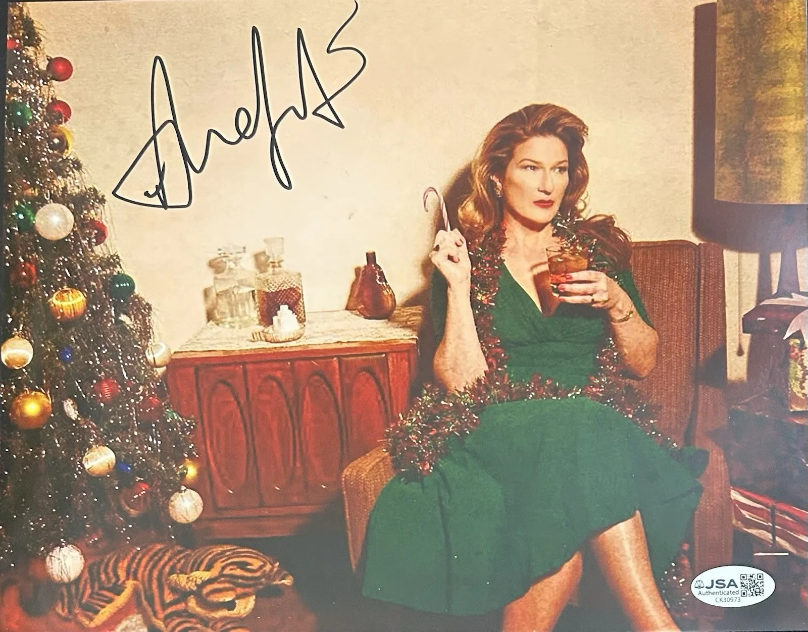 Ana Gasteyer — Ana Gasteyer (Sugar And Booze Saturday Night Live) Signed 8x10 JSA COA CK30973