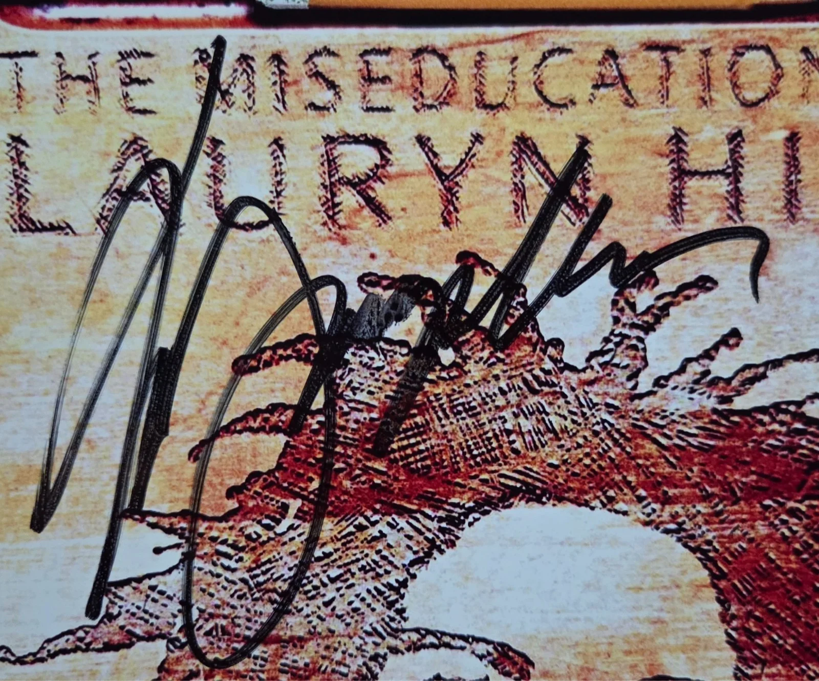 Lauryn Hill Hand Signed Autograph 8x8 Photo In Person Proof Fugees Miseducation, изображение 2