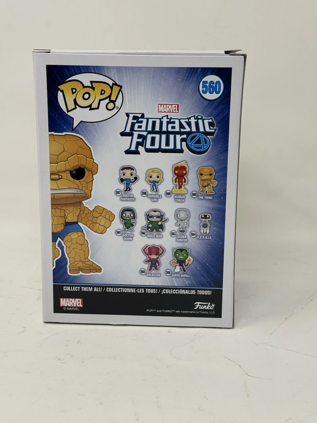 Michael Chiklis — Michael Chiklis Signed Fantastic Four The Thing Funko Pop Marvel Autograph BAS, image 5