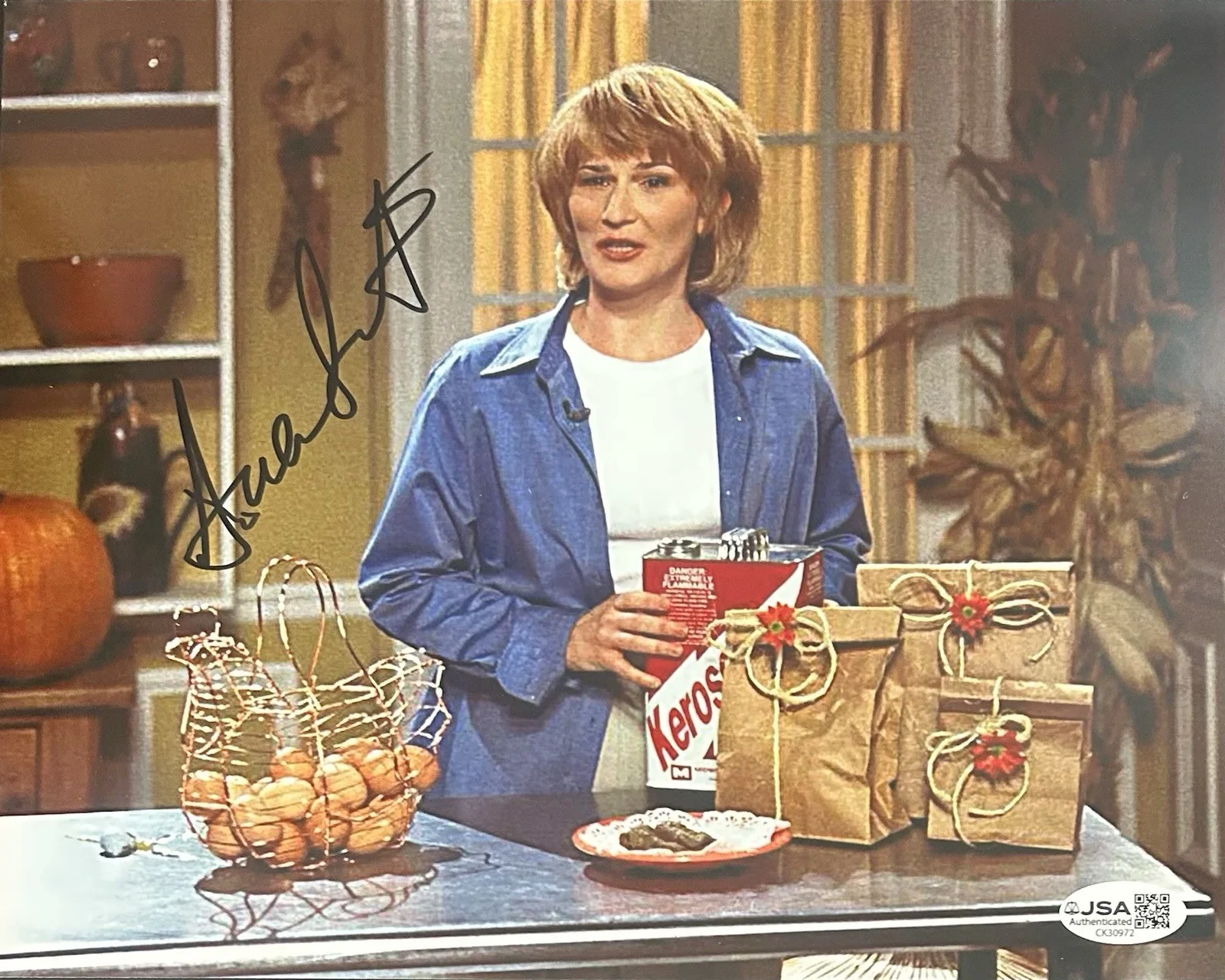 Ana Gasteyer — Ana Gasteyer (Saturday Night Live) Signed 8x10 Photo JSA COA CK30974 SNL