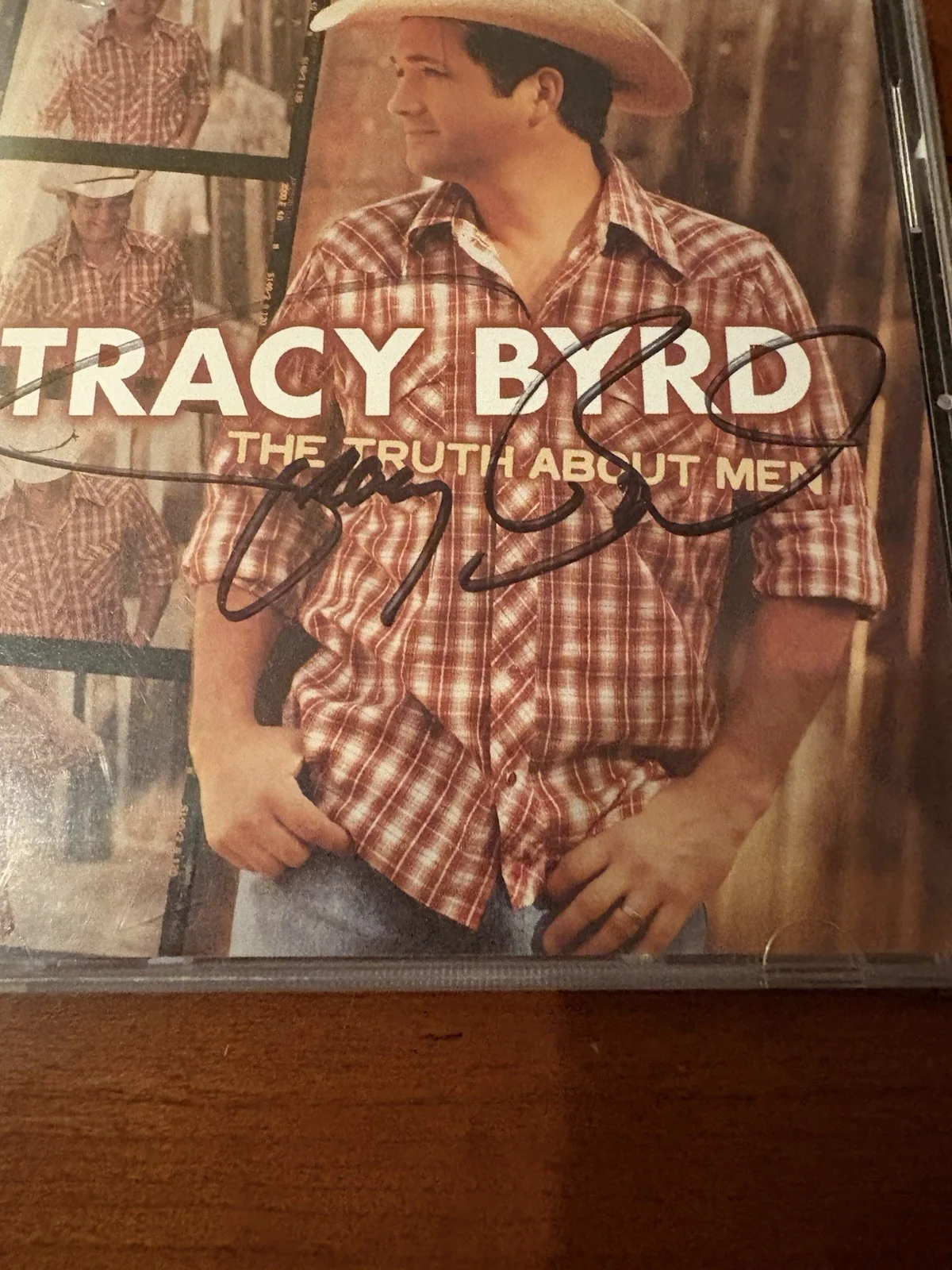 Tracy Byrd signed CD cover autographed - The Truth About Men, image 2