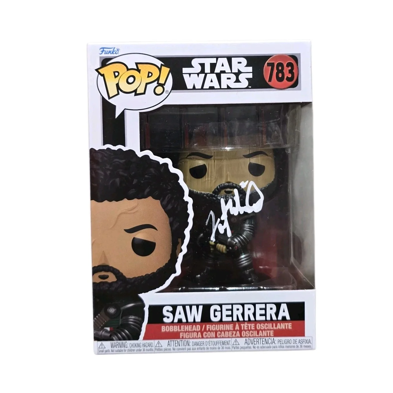 Forest Whitaker — Forest Whitaker Signed Saw Gerrera Funko 783 Andor SWAU Authenticated RARE