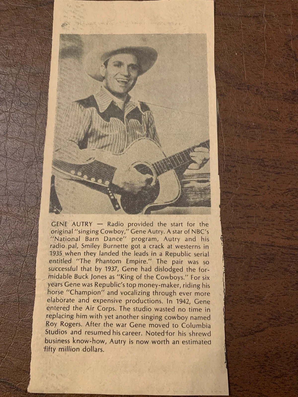 Gene Autry Signed Songbook 1934, image 5