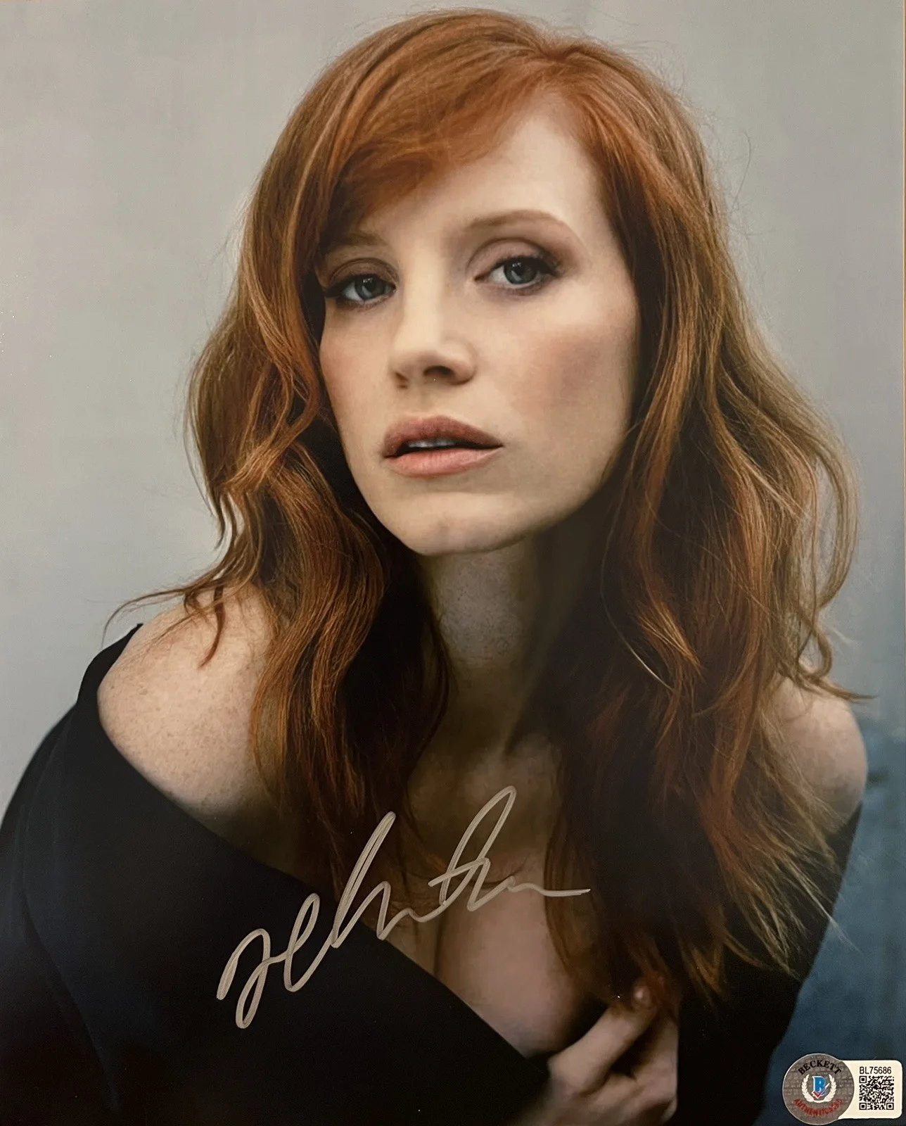 Jessica Chastain — Jessica Chastain signed photo With COA Autograph Interstellar The Martian