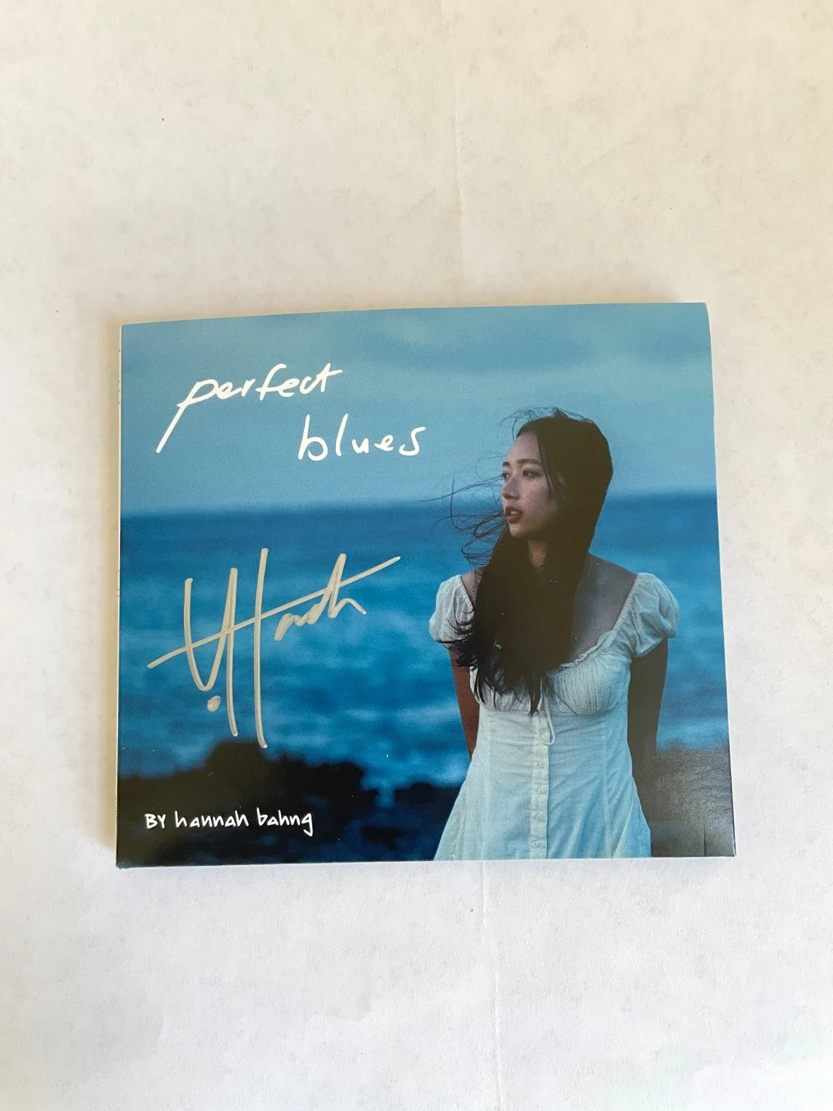 Hannah Bahng perfect blues CD wallet SIGNED opened, image 2