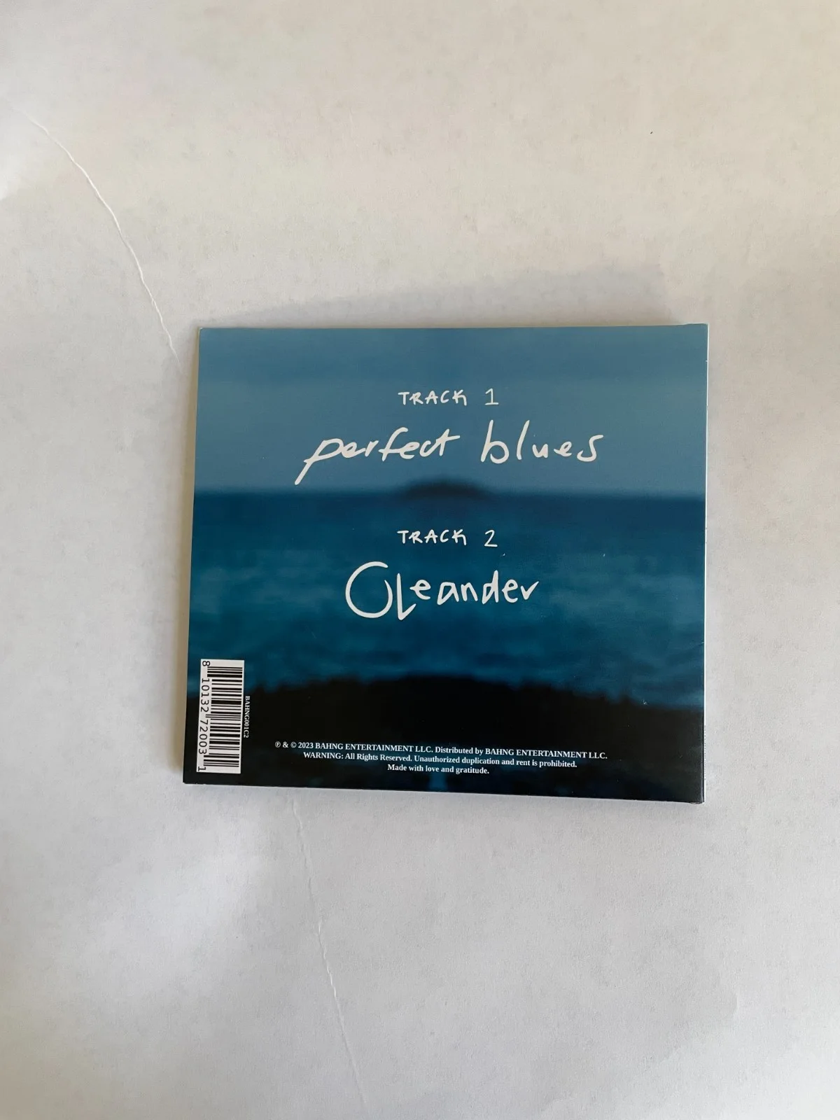 Hannah Bahng perfect blues CD wallet SIGNED opened, image 3