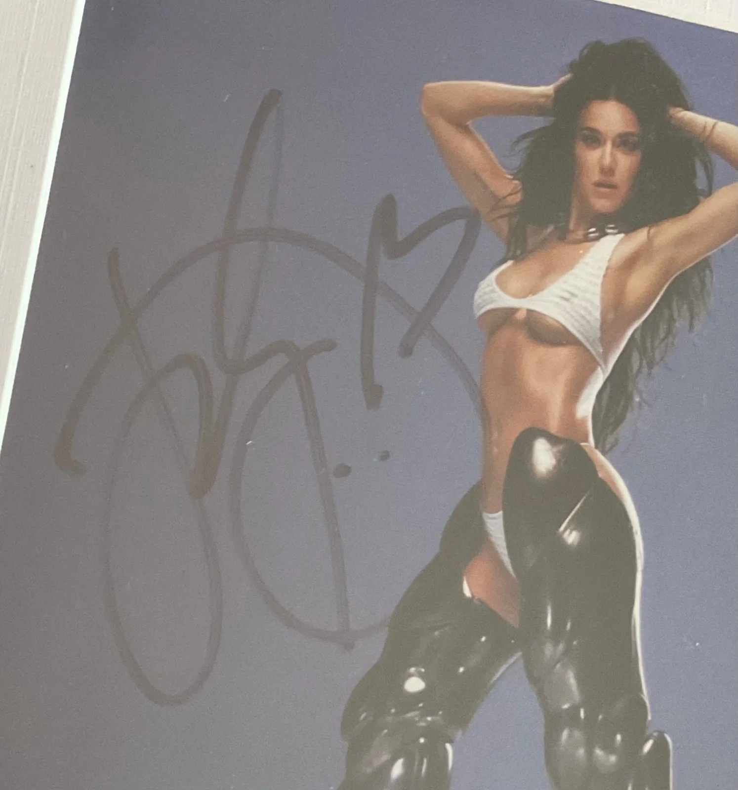 Katy Perry Signed Autograph 143 Music CD Framed, image 2