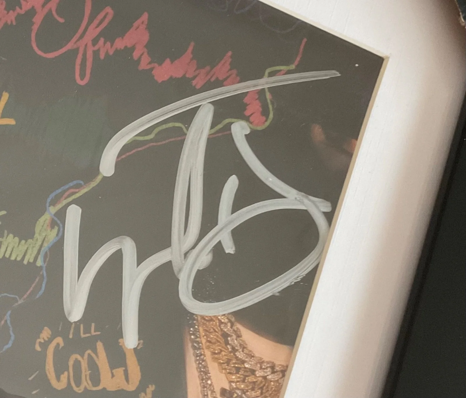 LL Cool J Rapper Actor Signed Autograph The Force Music CD Framed, image 2
