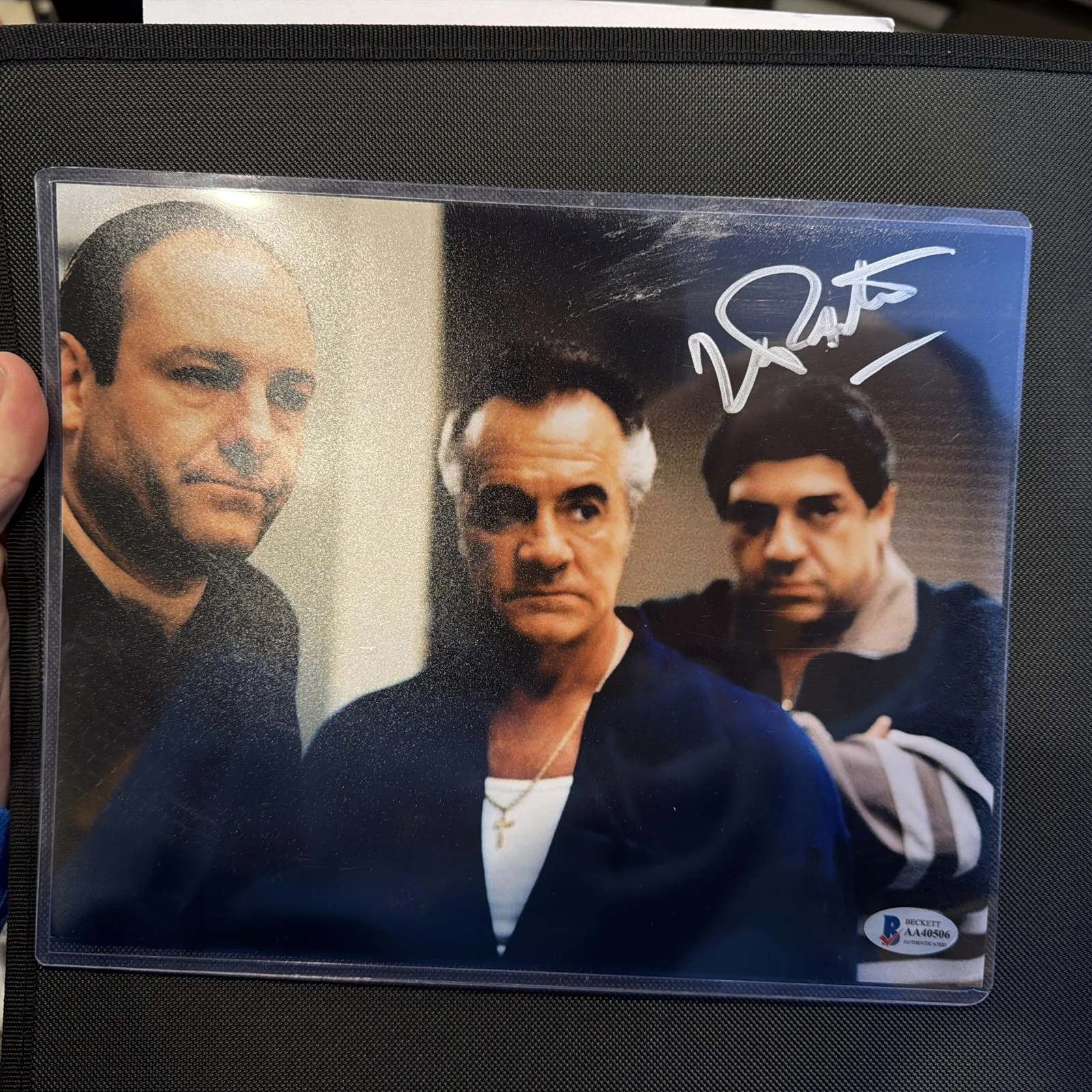 Vincent Pastore — Vincent Pastore Signed 8x10 Photo BAS Autographed The Sopranos Big Pussy 83, изображение 2