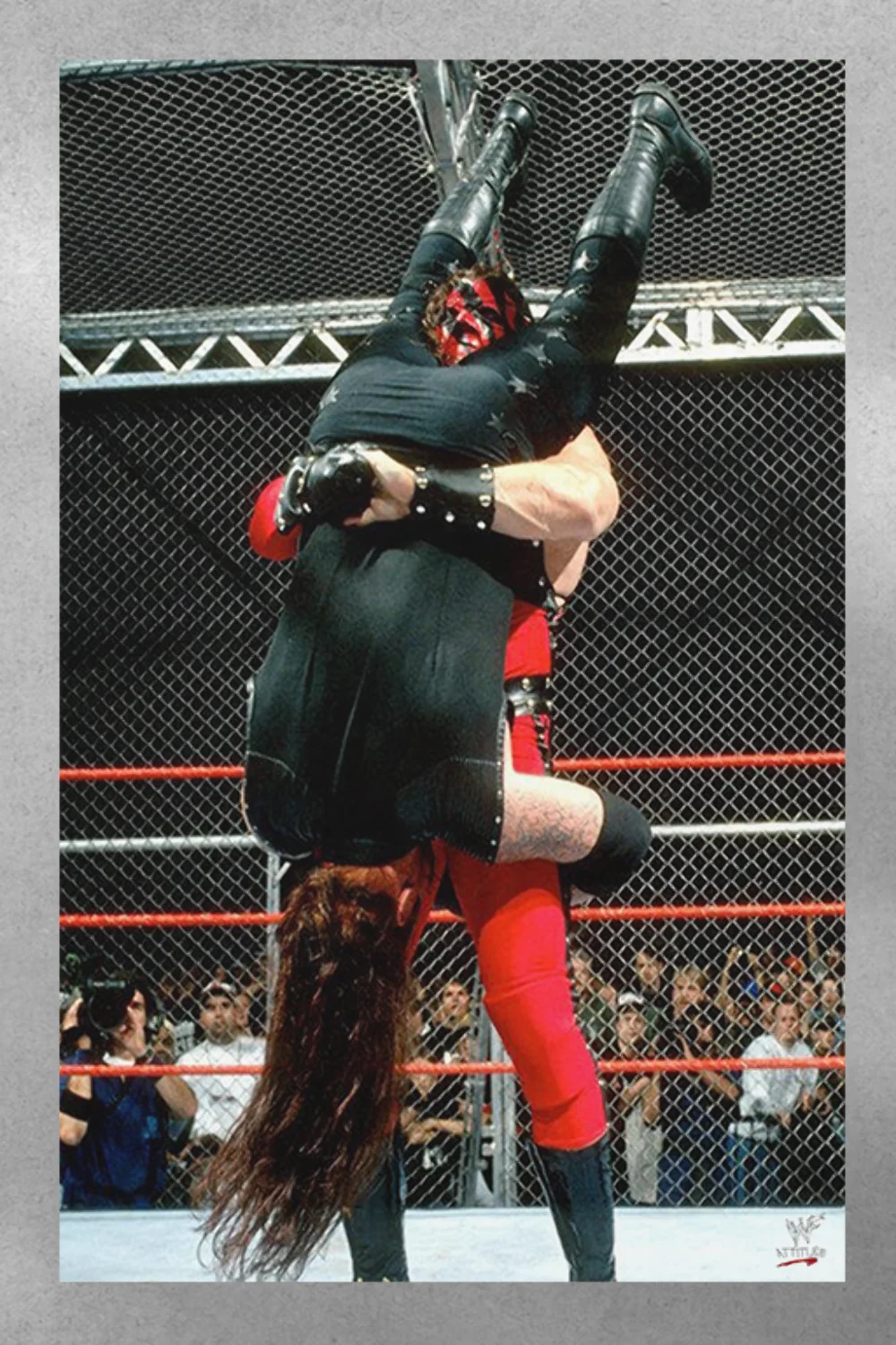 WWE Attitude Era Kane Tombstones The Undertaker Poster | Premium Gloss Poster De, image 3