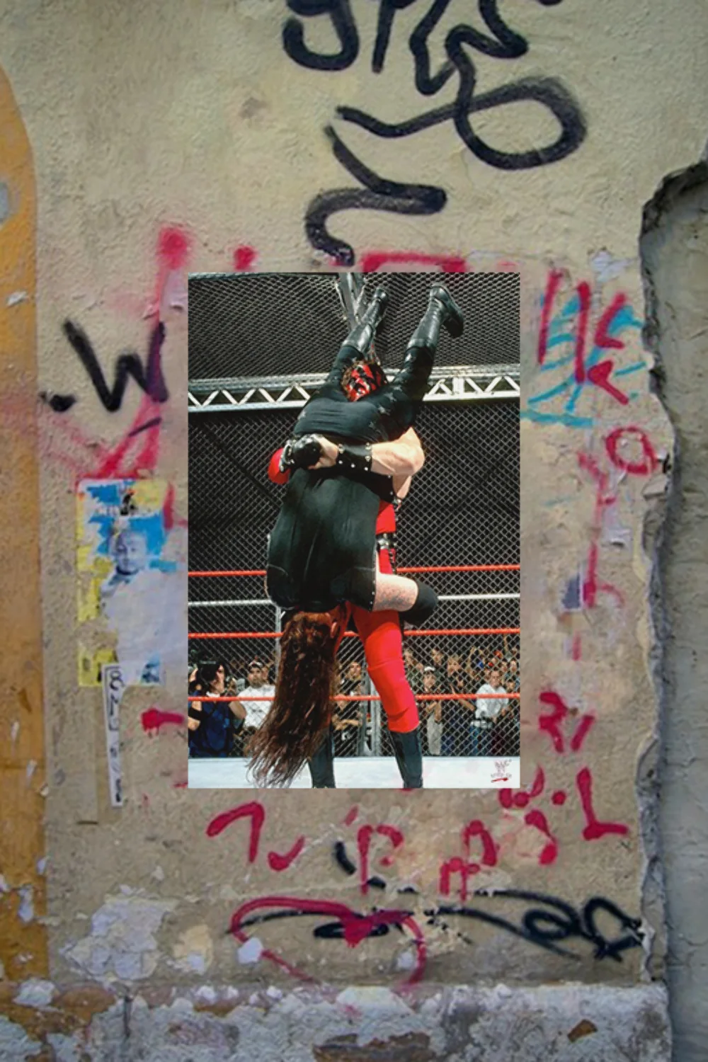 WWE Attitude Era Kane Tombstones The Undertaker Poster | Premium Gloss Poster De, image 4