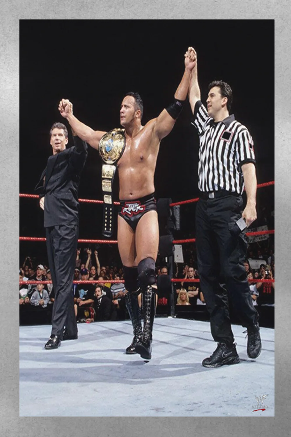 WWE Attitude Era The Rock The Corporate Champion Premium Gloss Poster | WWE Atti, изображение 3