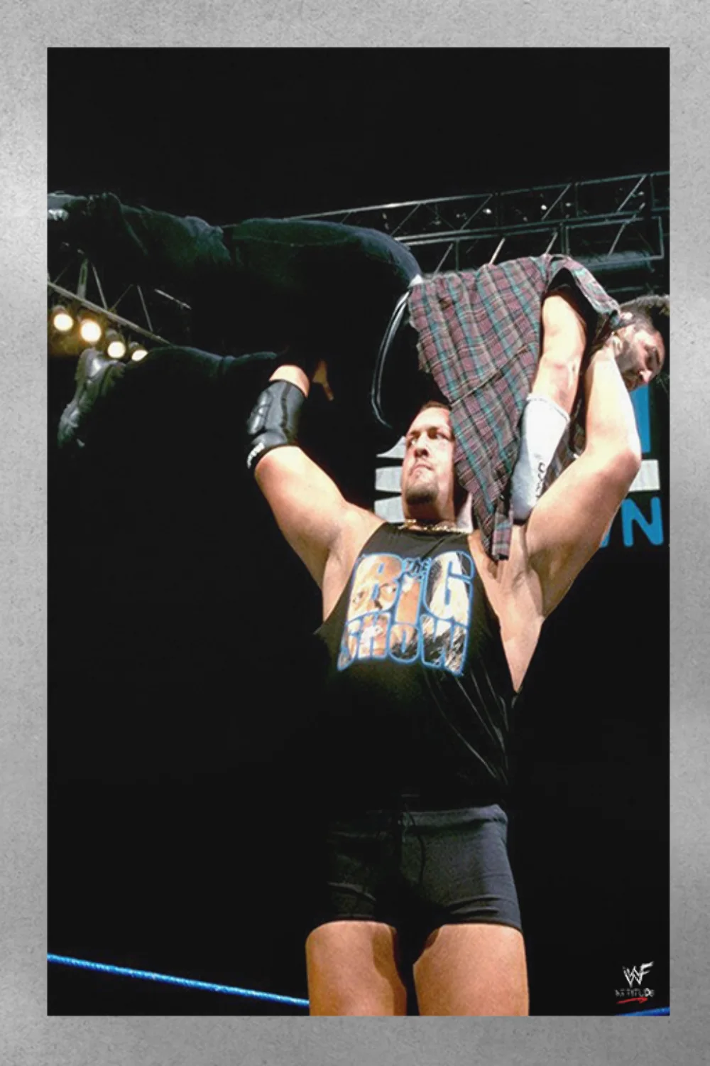 WWE Attitude Era Big Show Hold Up Mick Foley Poster | Vintage Wrestling Art Prin, изображение 3